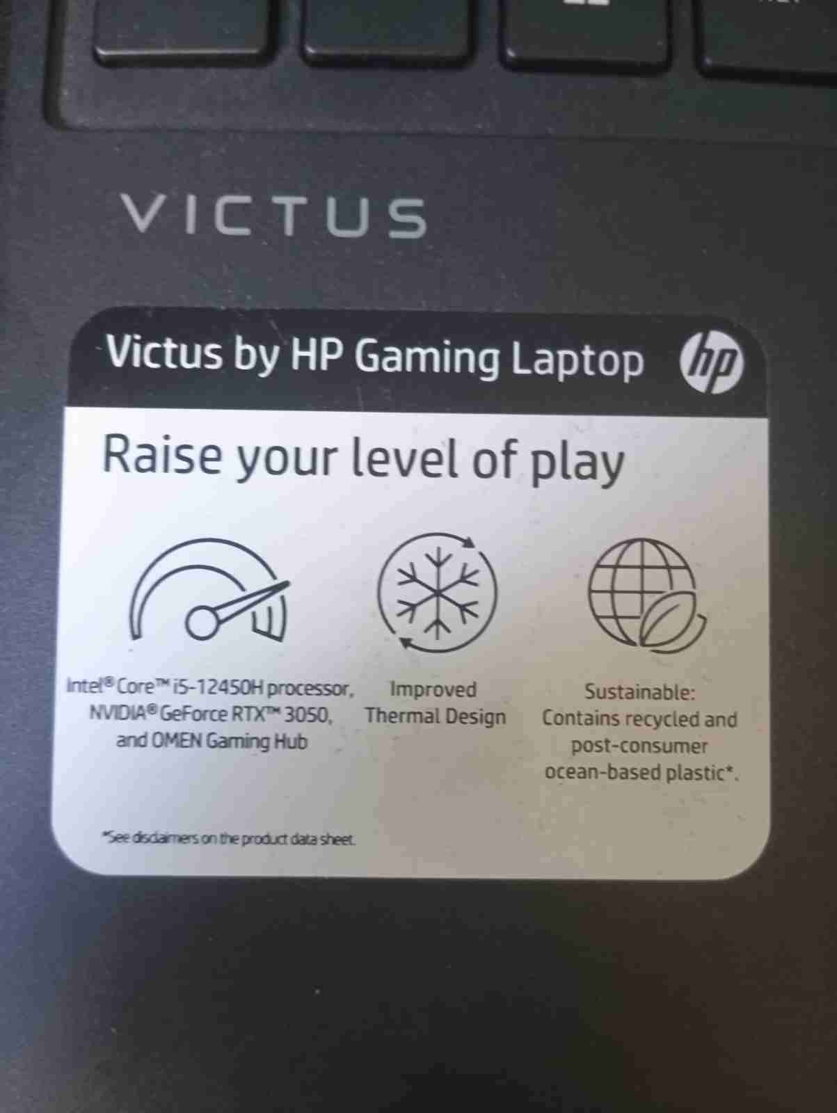 Notebook HP Victus gaming - miniatura 3