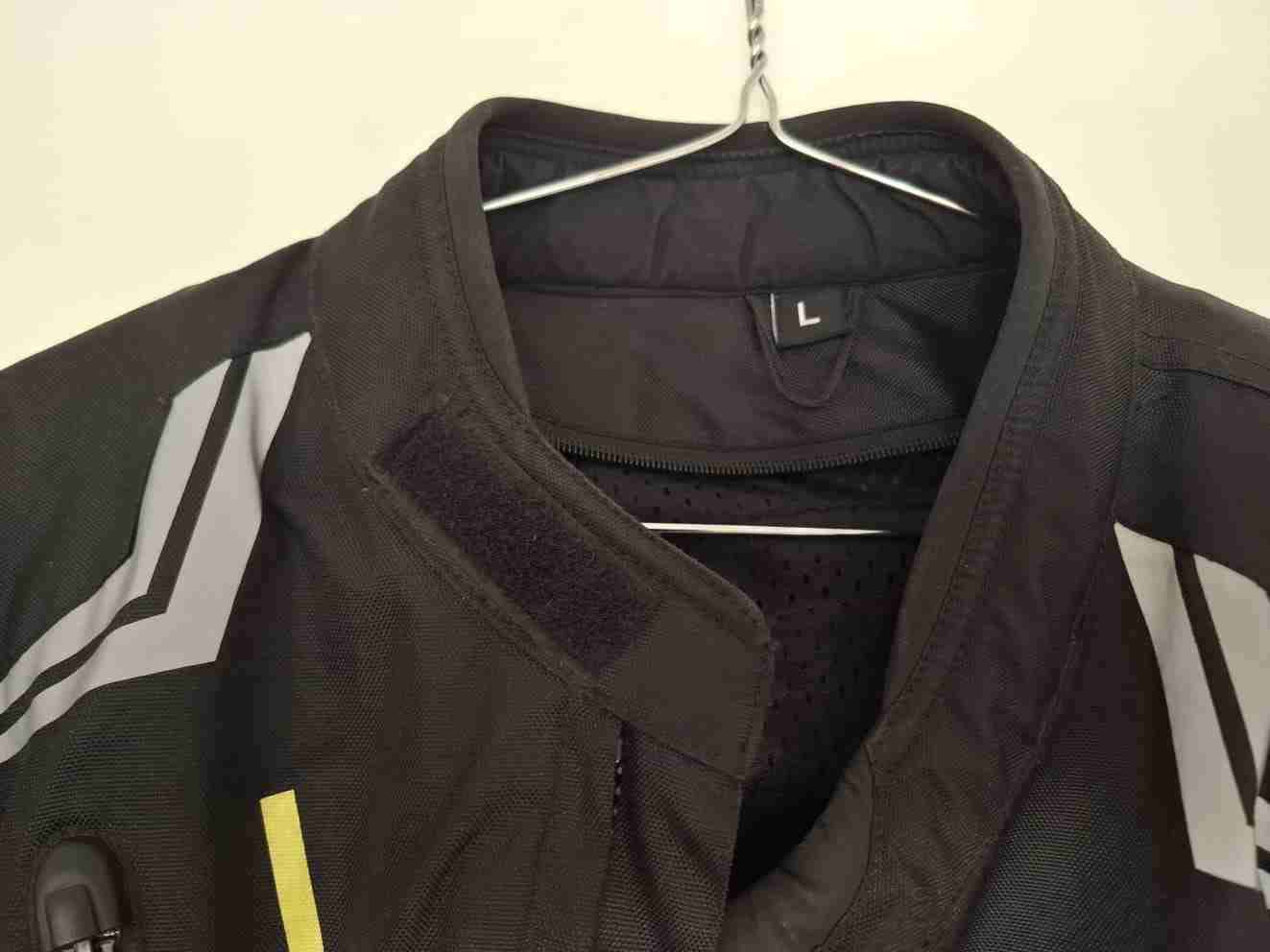 Chaqueta de moto Armad negra y amarilla - miniatura 6