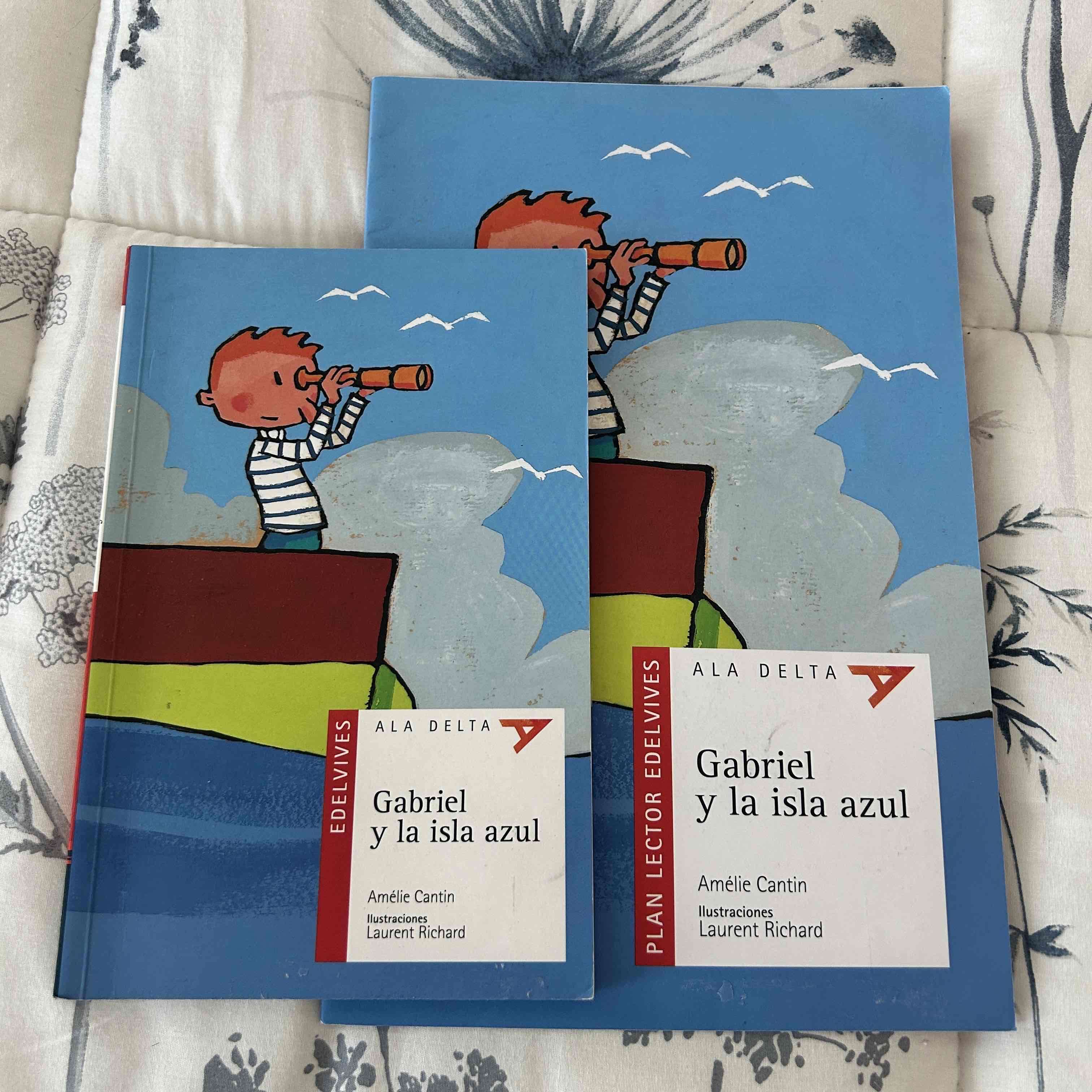 Libro 'Gabriel y la isla azul'