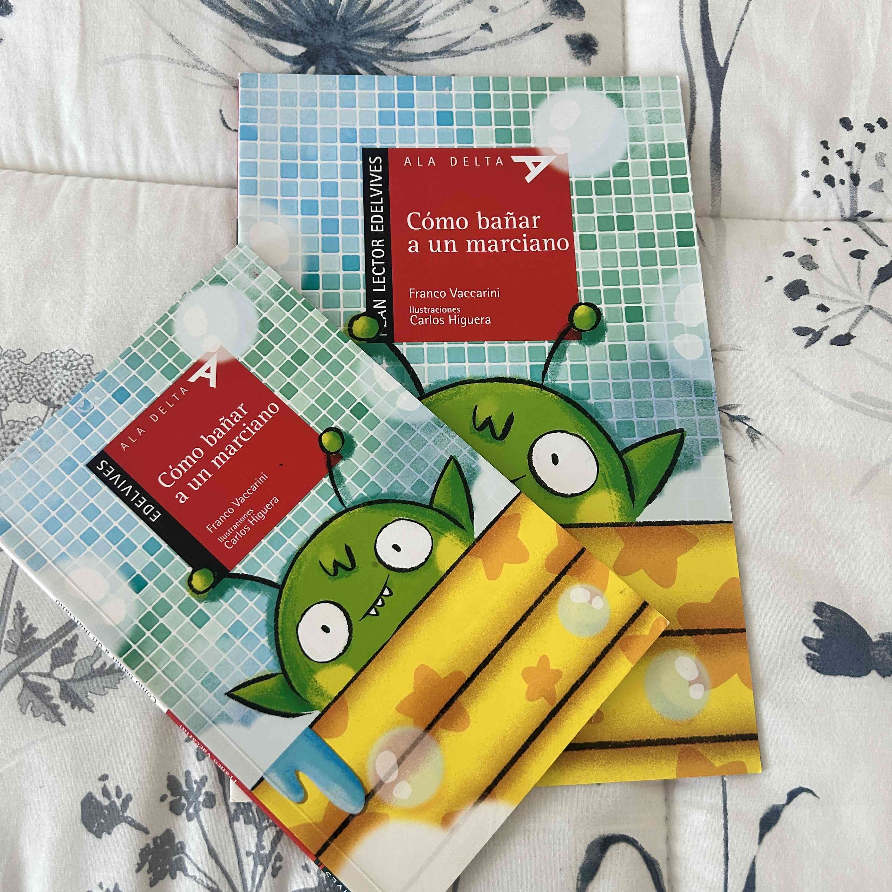 Libro infantil Cómo bañar a un marciano