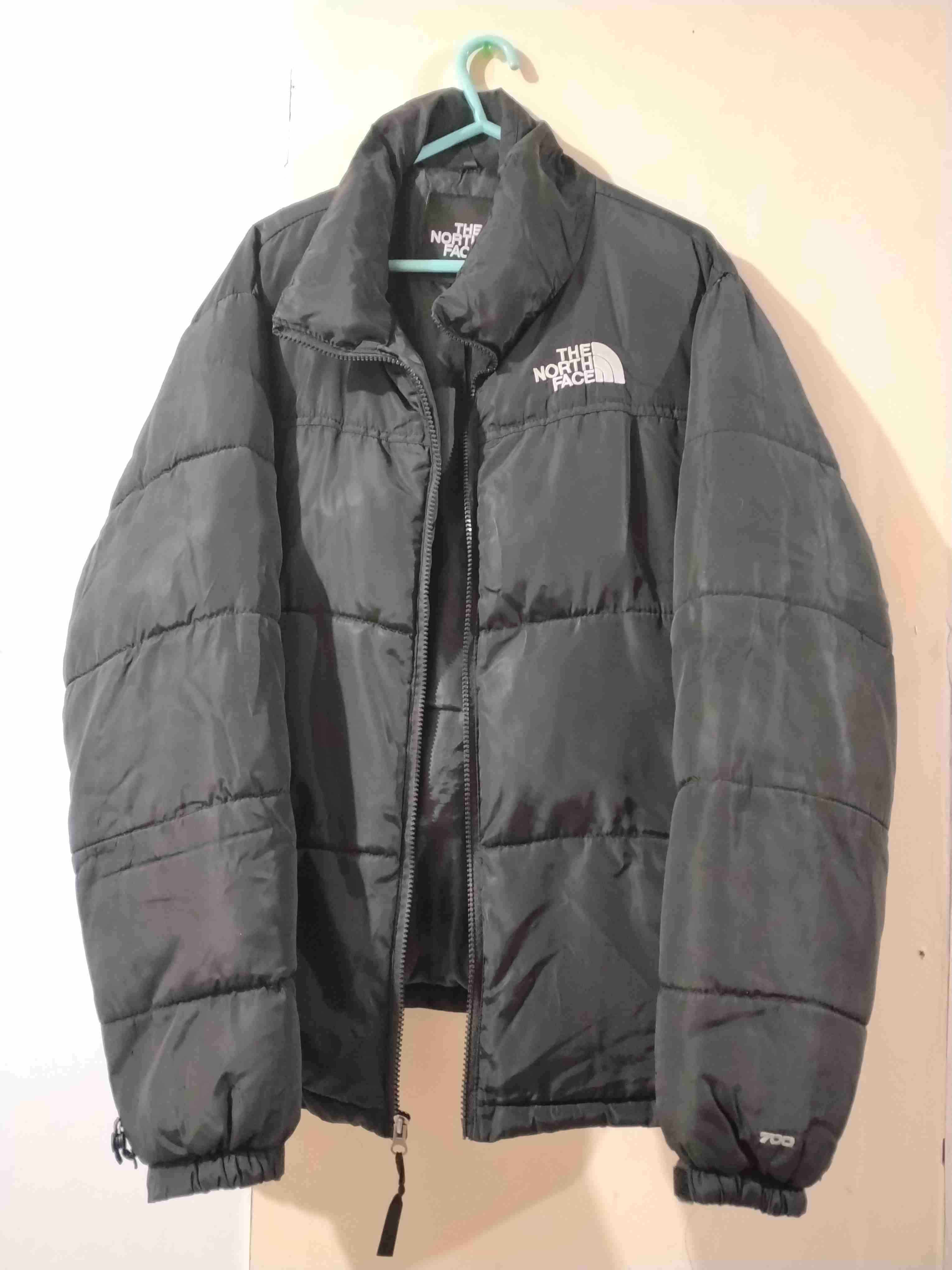 Chaqueta acolchada negra The North Face
