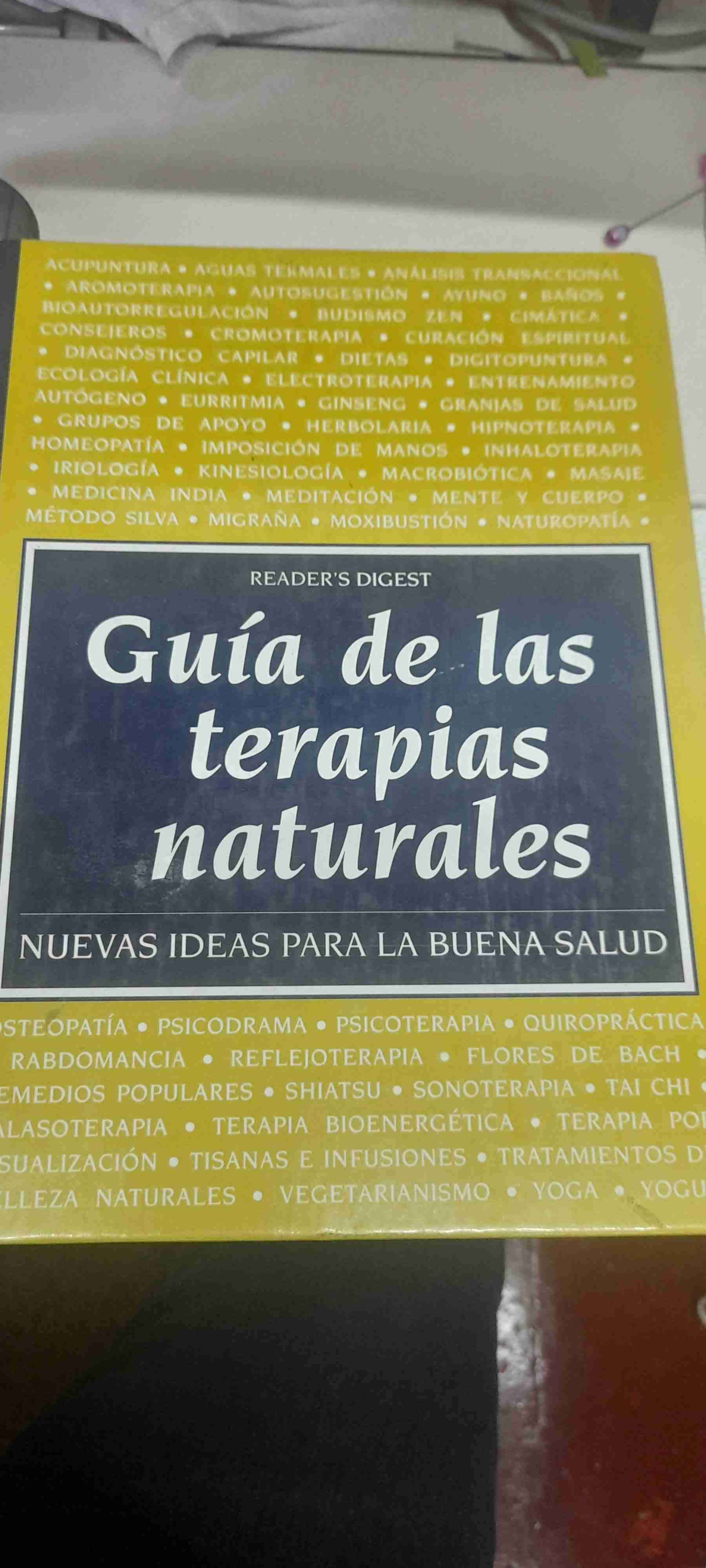 Guía de terapias naturales