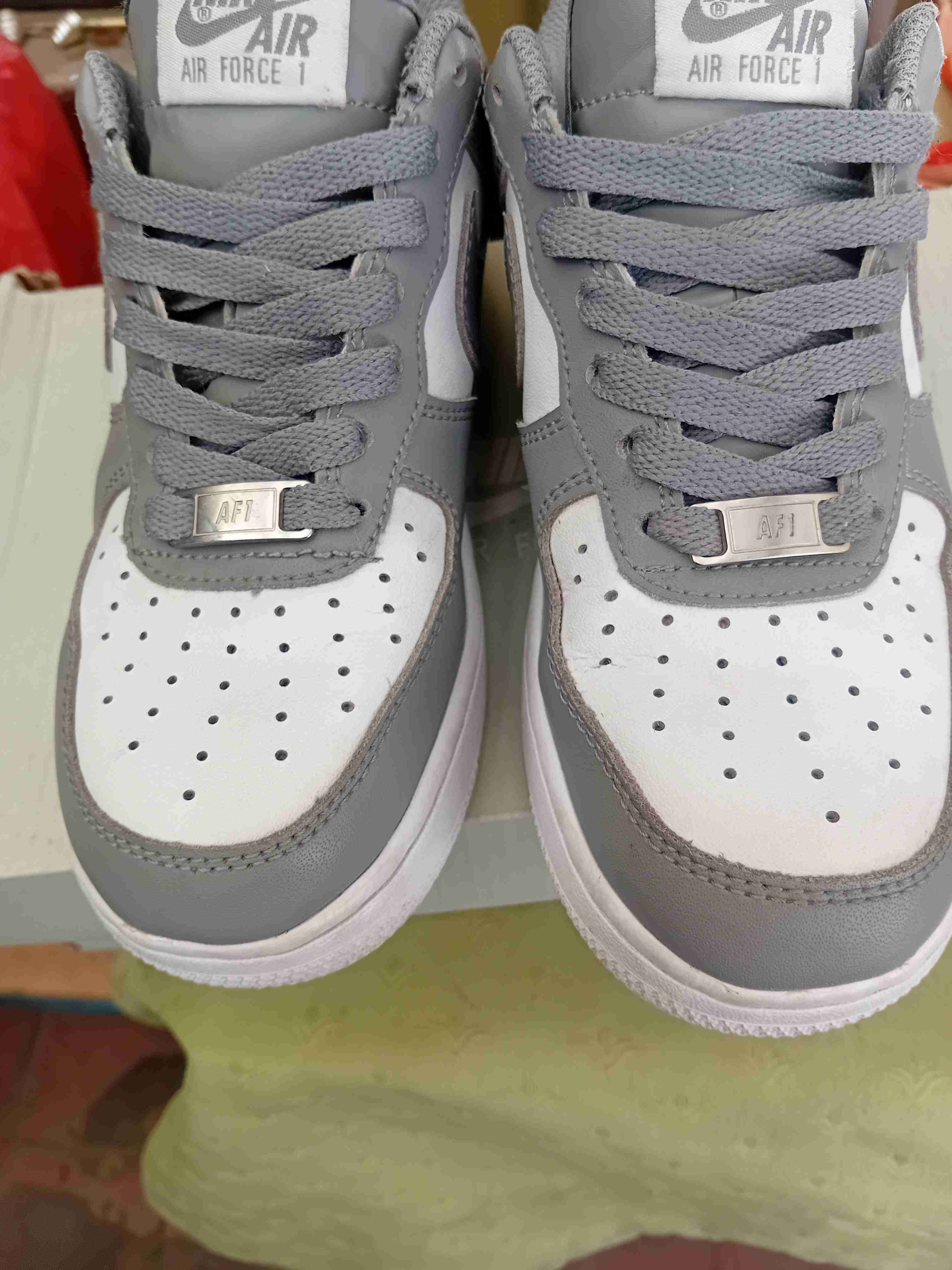 Nike air force 1 gris - miniatura 4