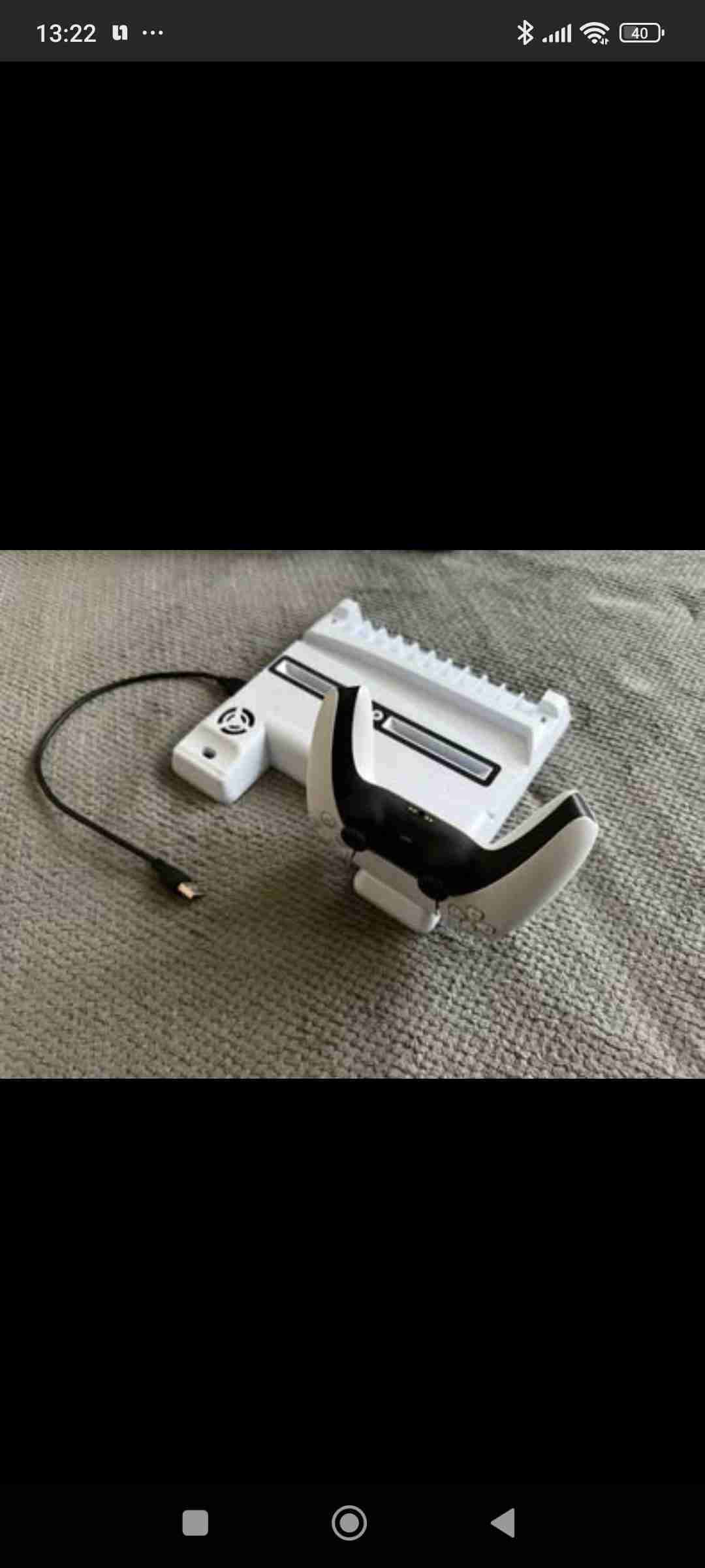 Base ps5 con puerto de carga para control - miniatura 5