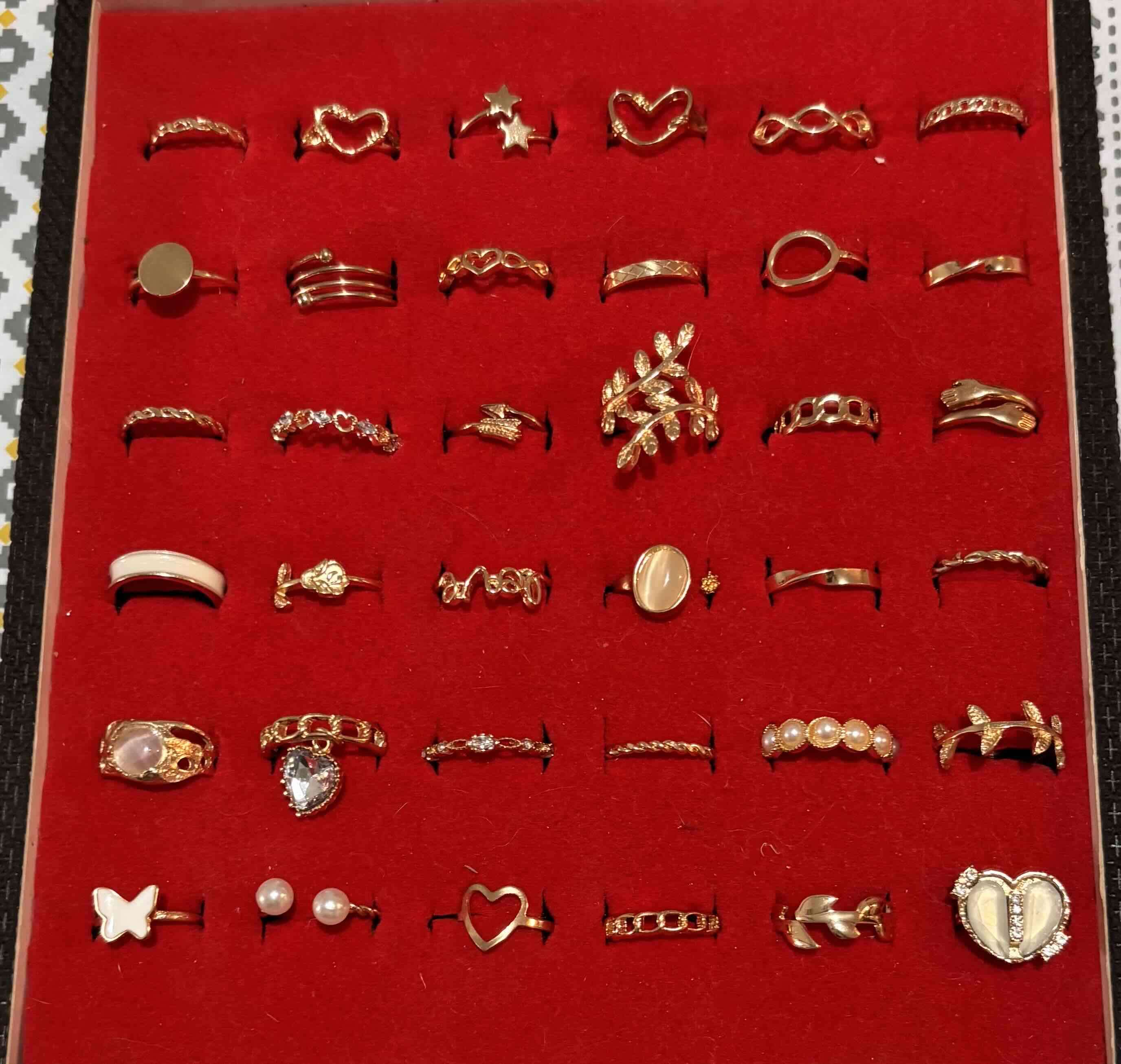 Lote de 150 anillos de fantasía - miniatura 2