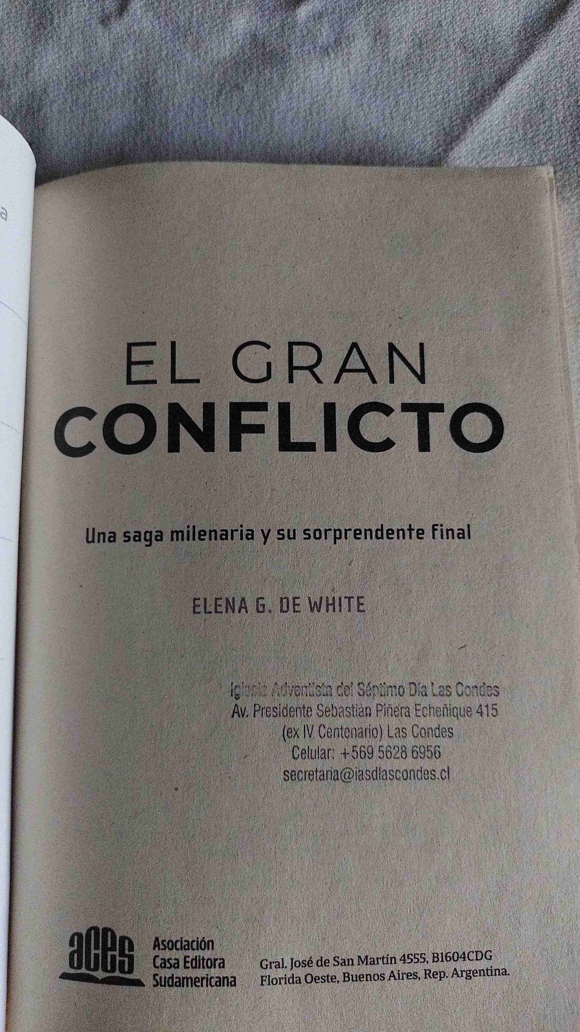 Libro El Gran Conflicto - miniatura 2