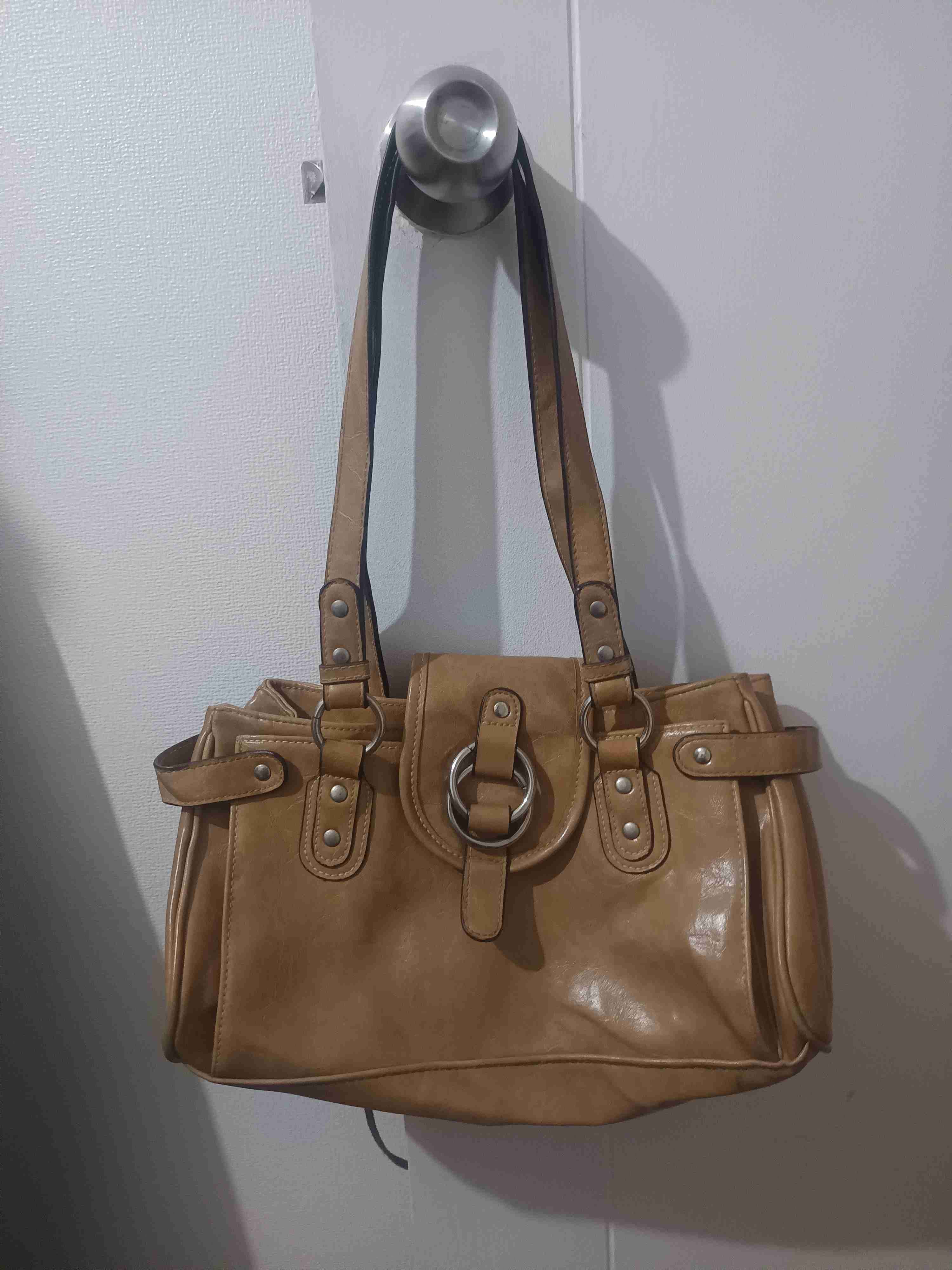 Cartera de cuero marrón - miniatura 2