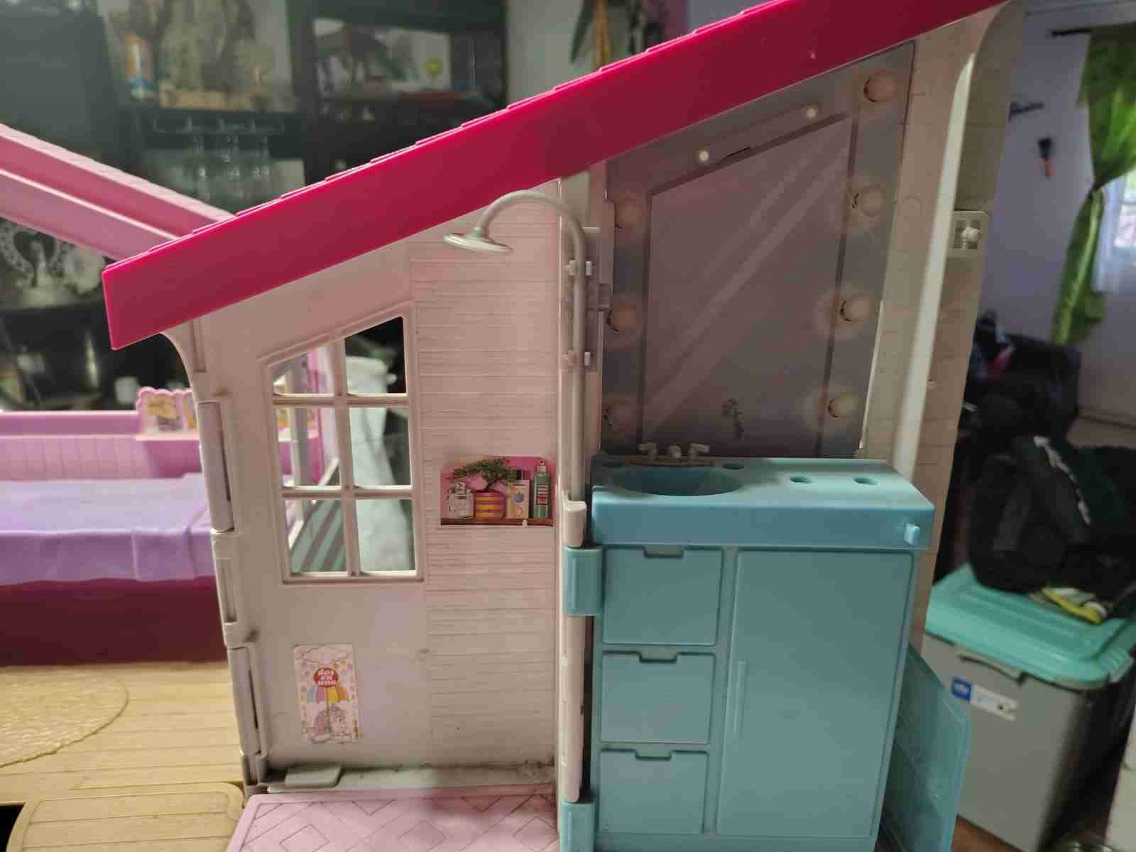 Conjunto de muebles y accesorios de muñeca barbie - miniatura 3