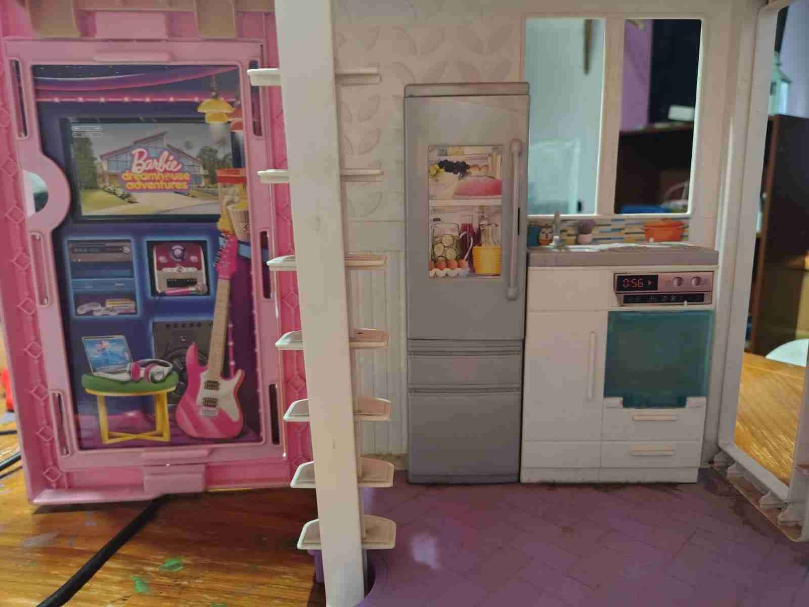 Conjunto de muebles y accesorios de muñeca barbie - miniatura 4