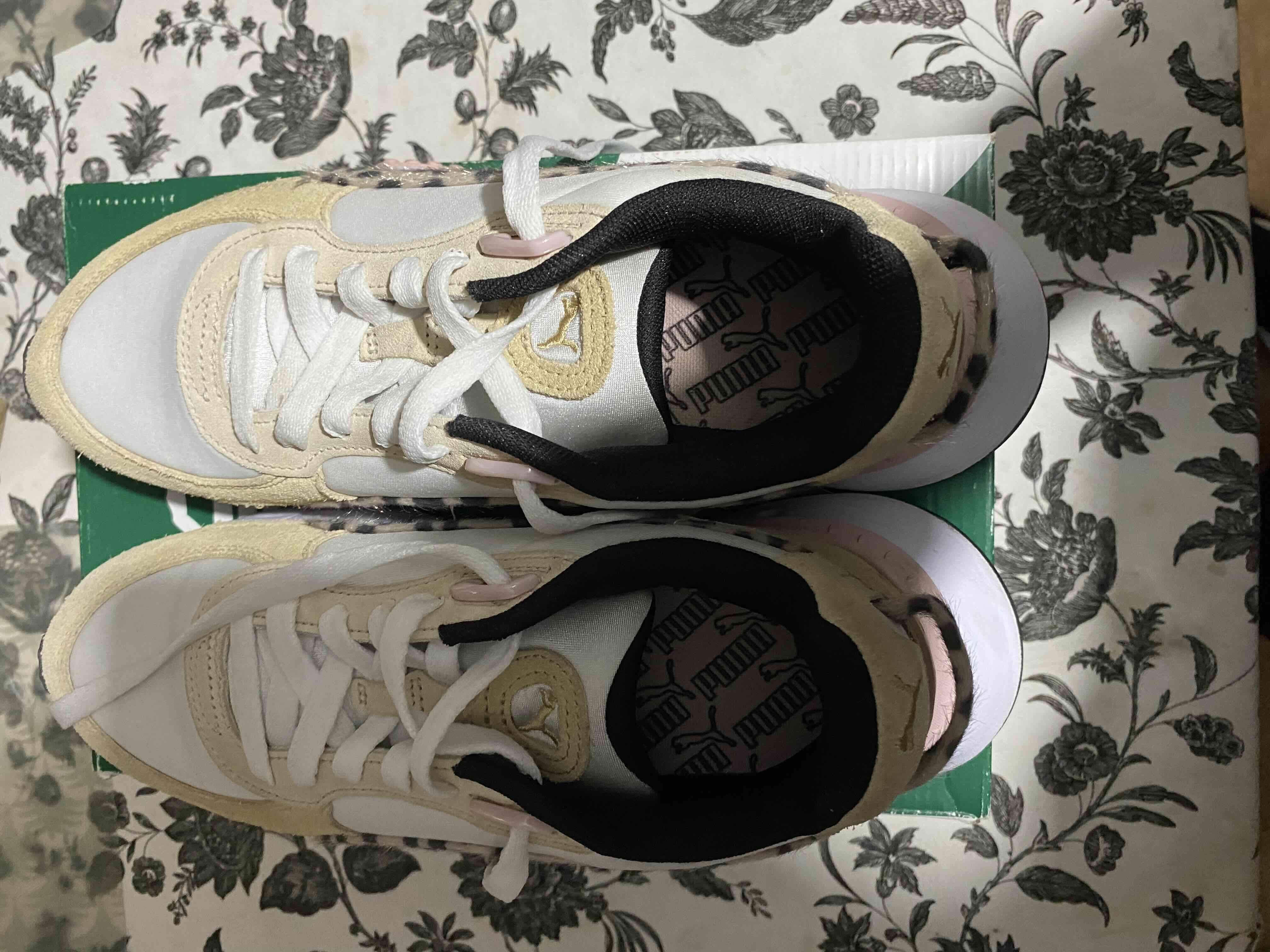 Zapatillas beige con leopardo - miniatura 3