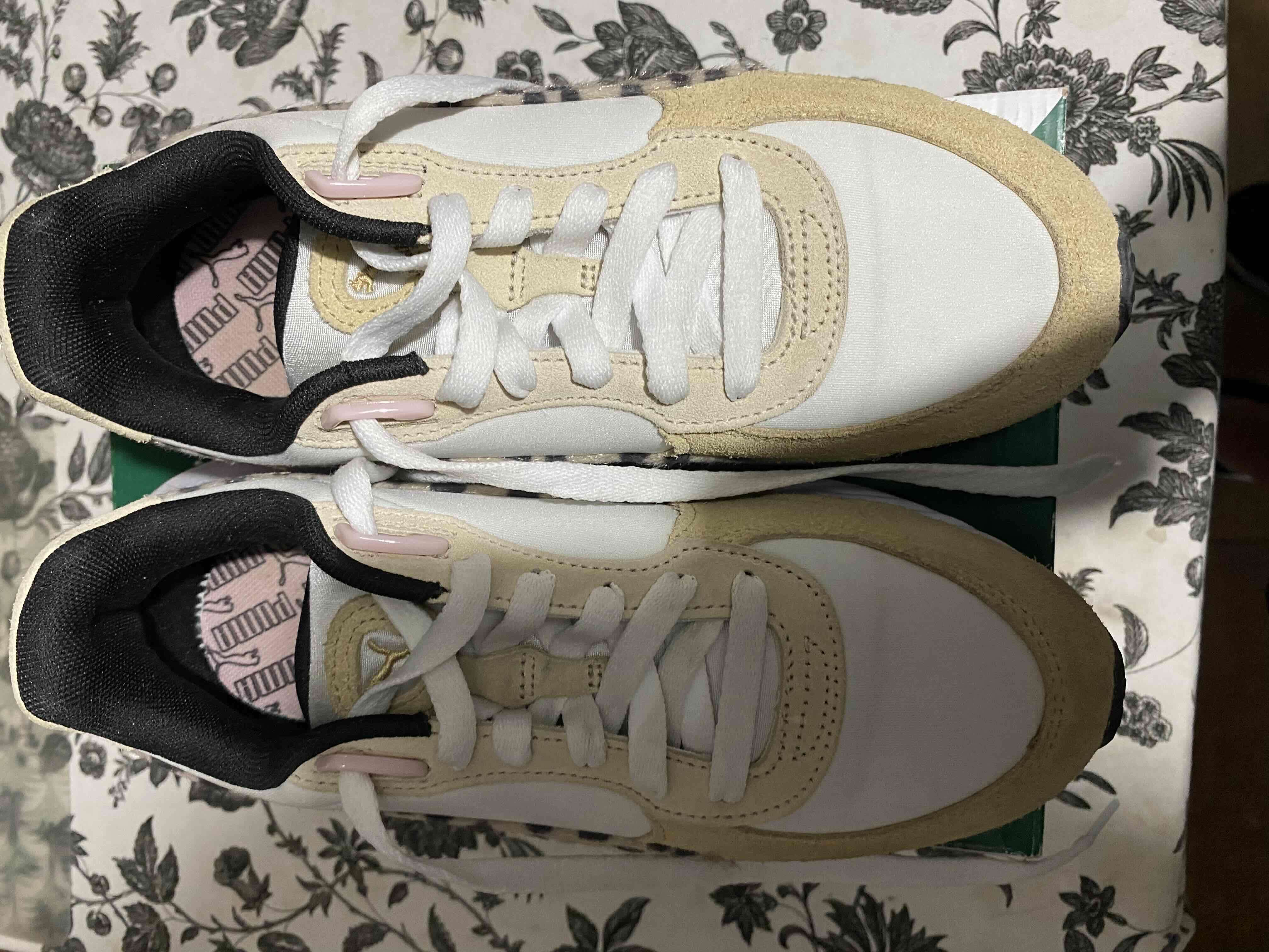 Zapatillas beige con leopardo - miniatura 4