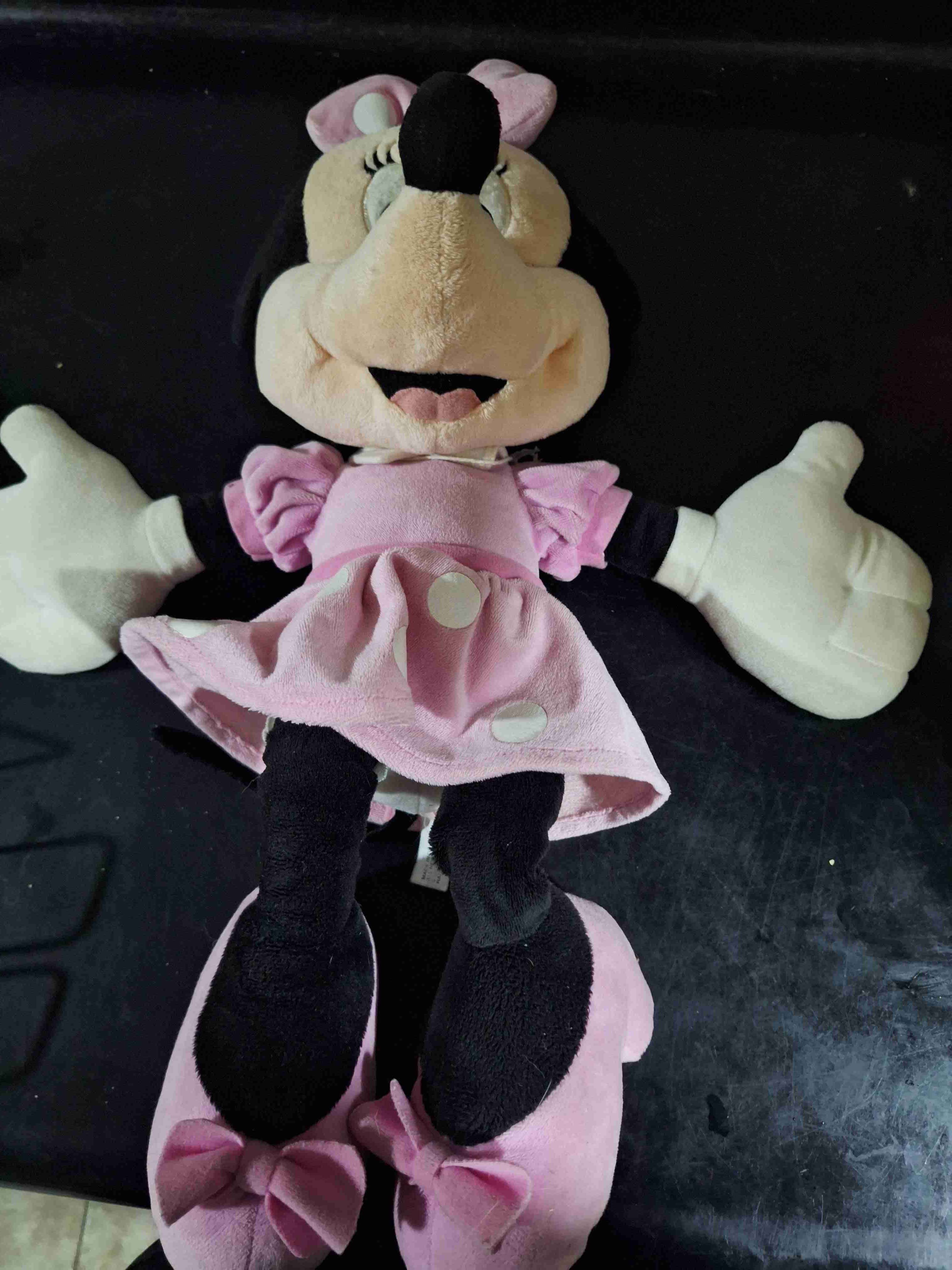 Peluche Minnie Mouse rosa - miniatura 2