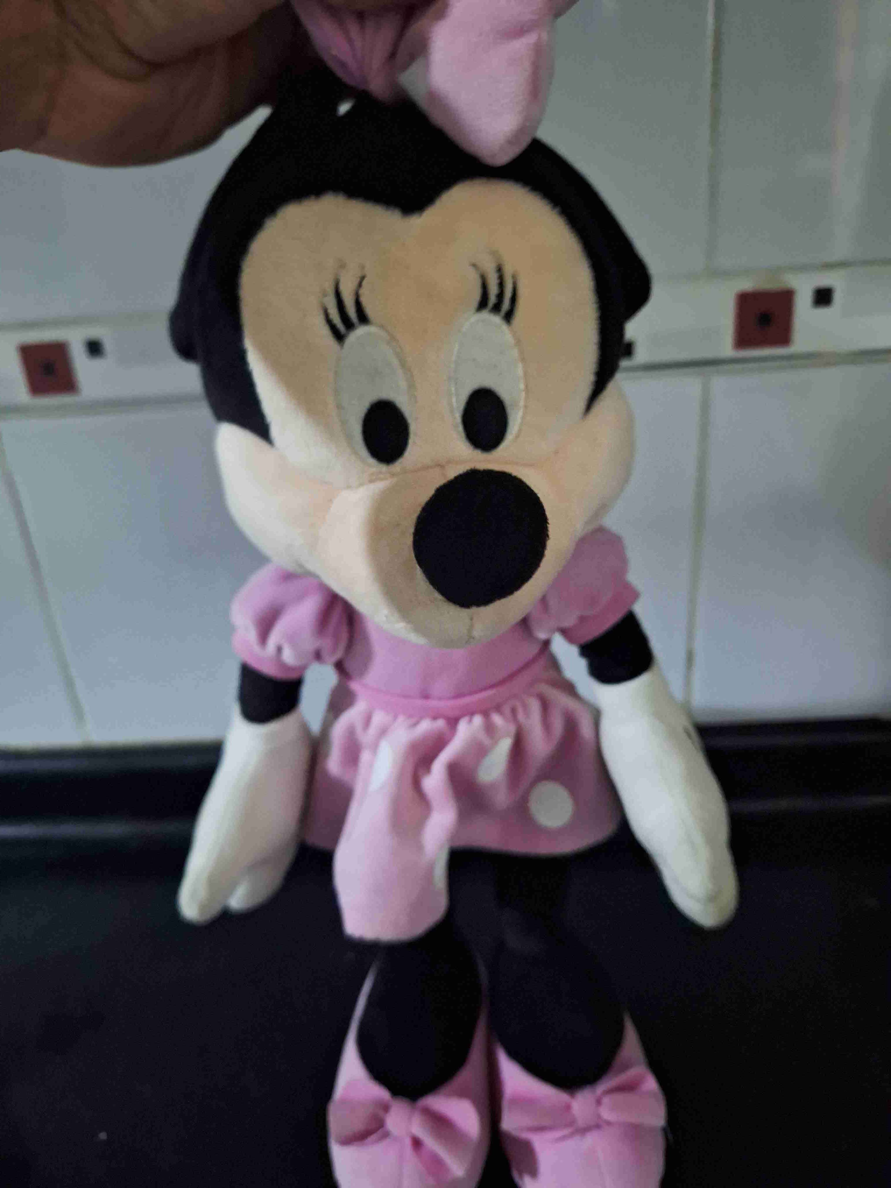 Peluche Minnie Mouse rosa - miniatura 3