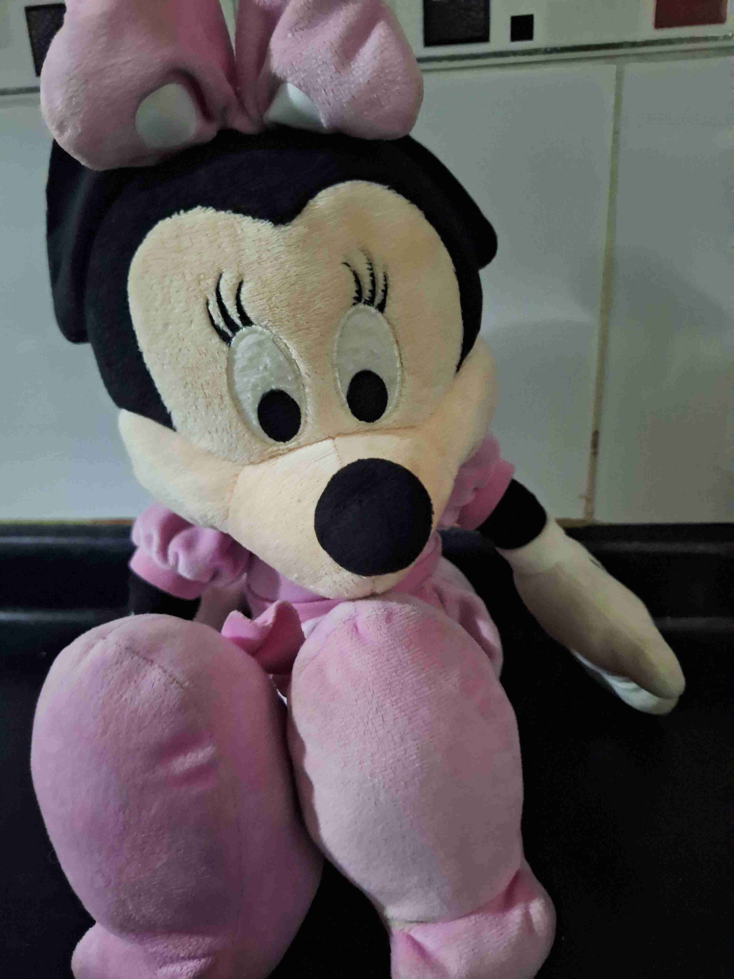 Peluche Minnie Mouse rosa - miniatura 4