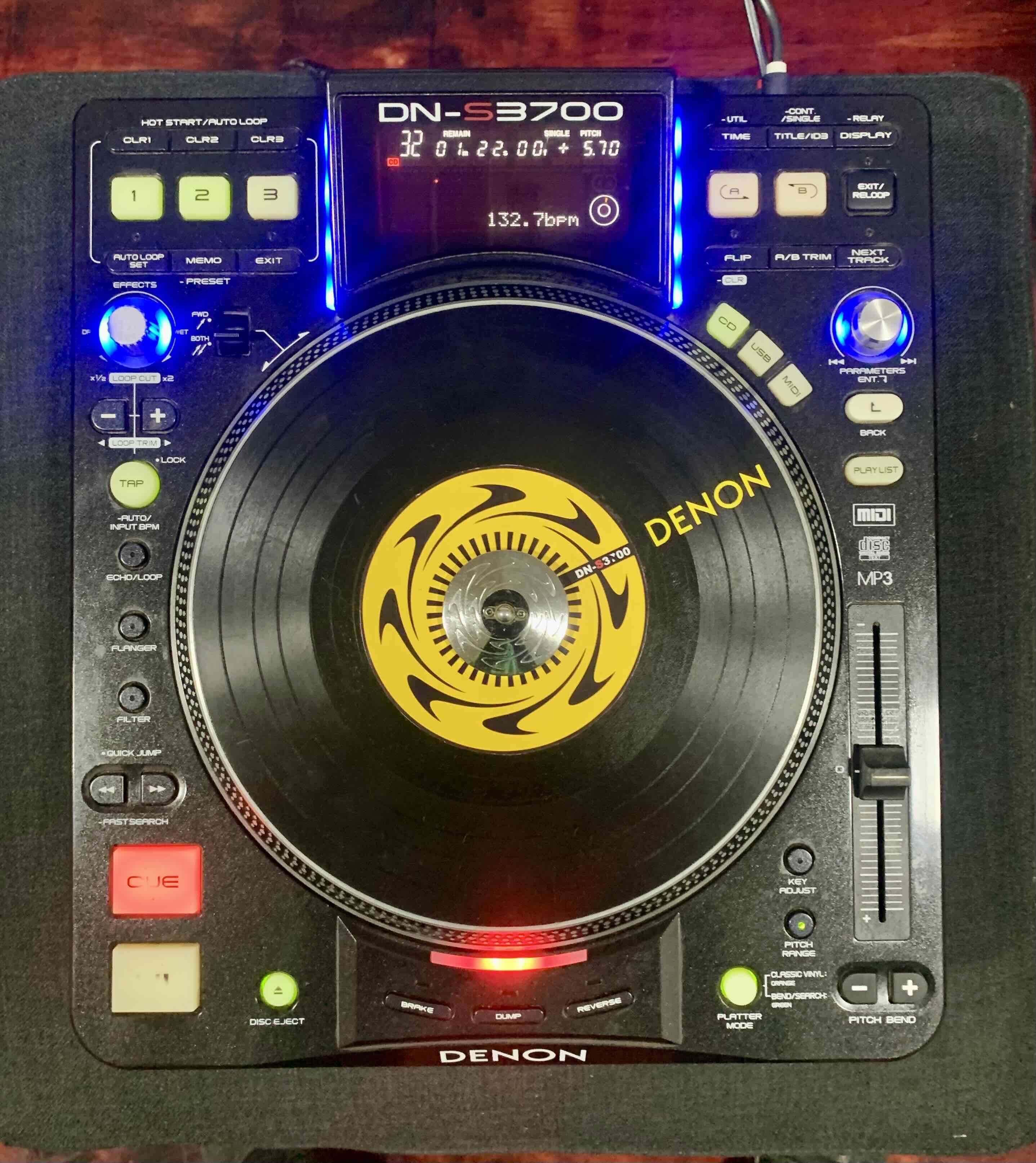 Reproductor DJ Denon DN-S3700
