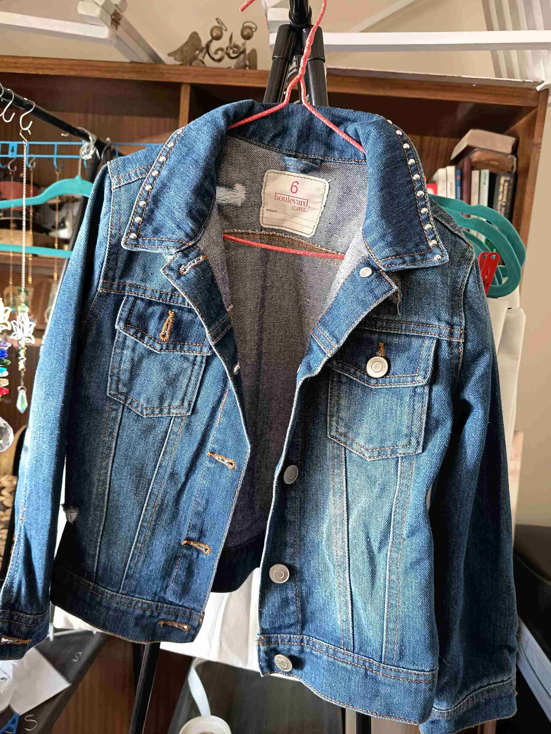 Vestido infantil floral rosa - miniatura 6