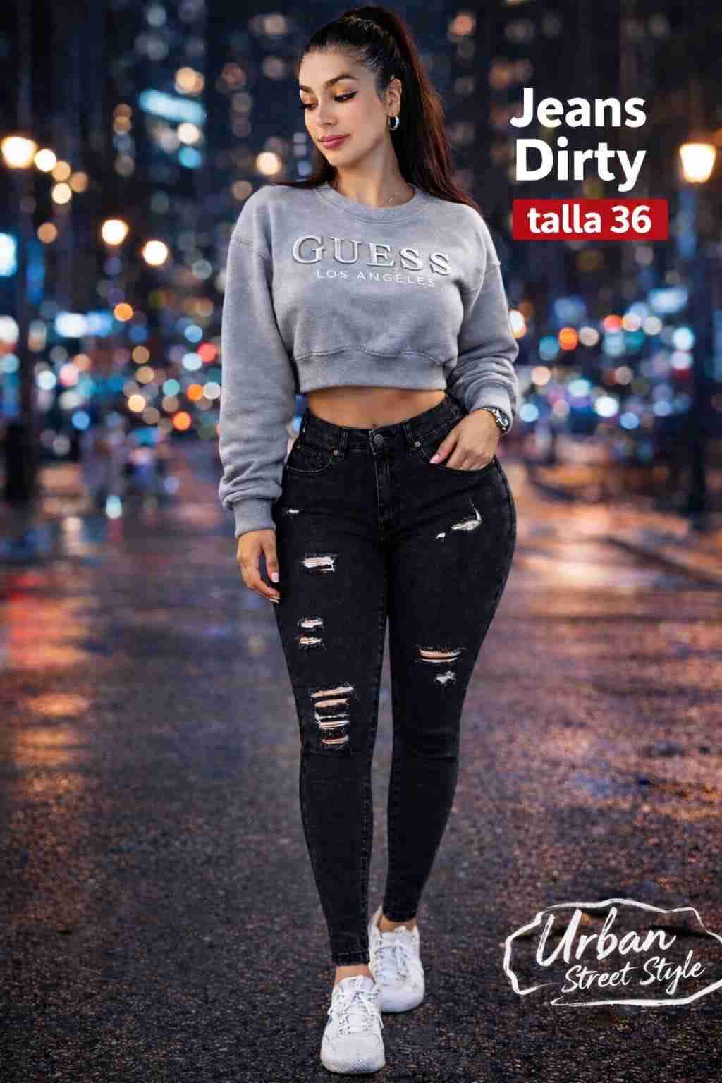 Jeans Dirty talla 36