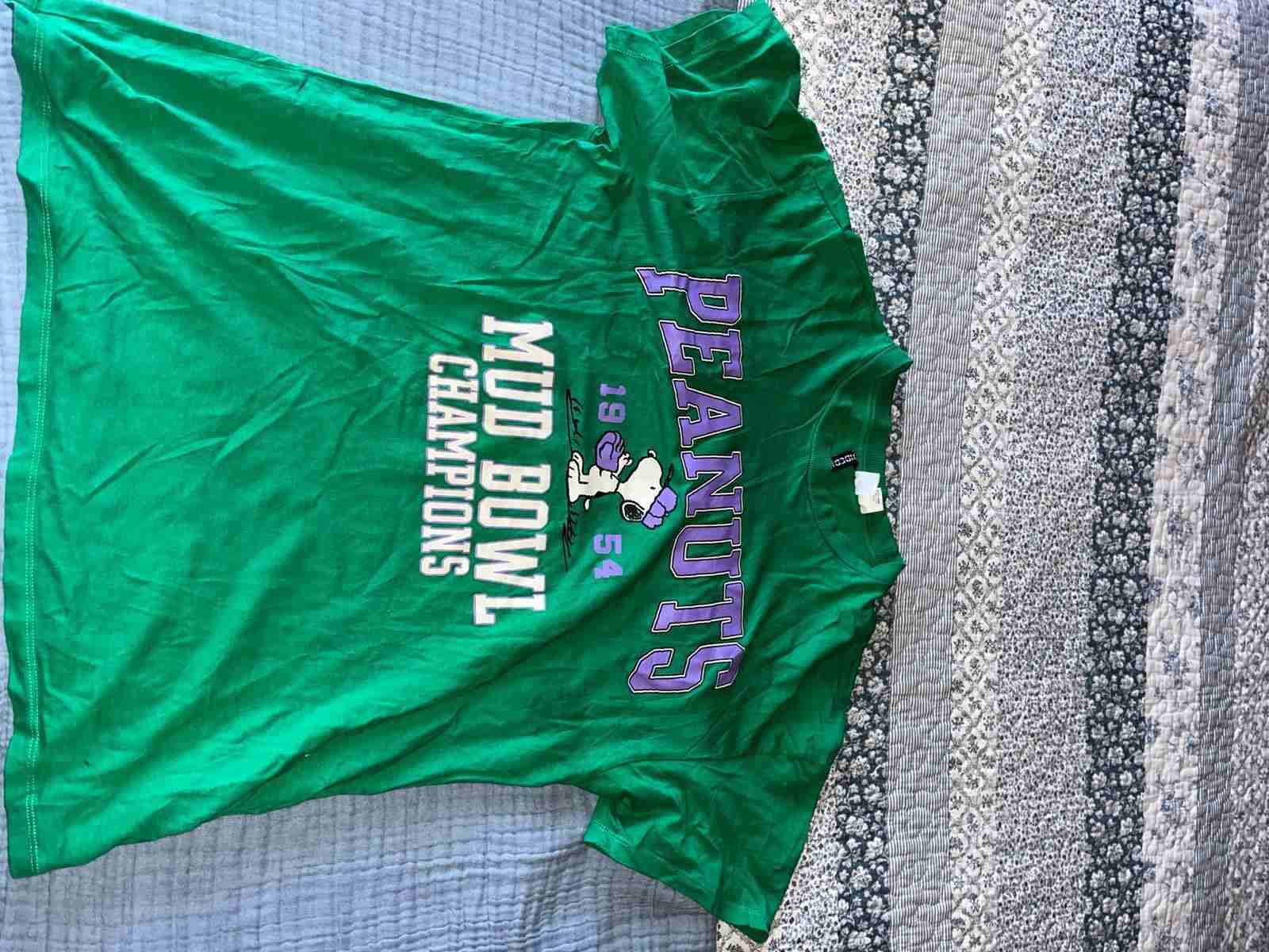 Polera verde Snoopy - miniatura 3