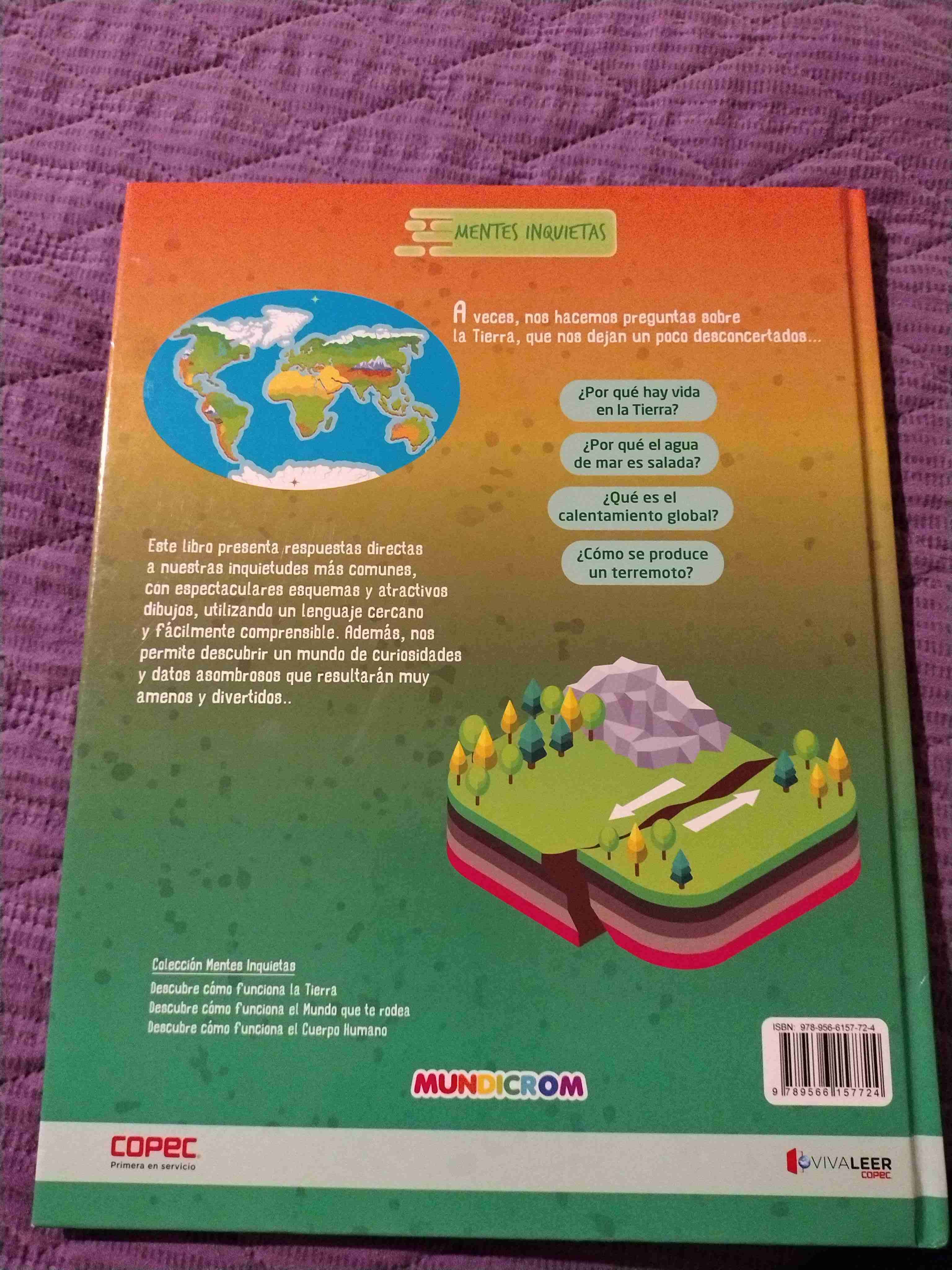 Libro "Descubre cómo funciona la Tierra" - miniatura 2