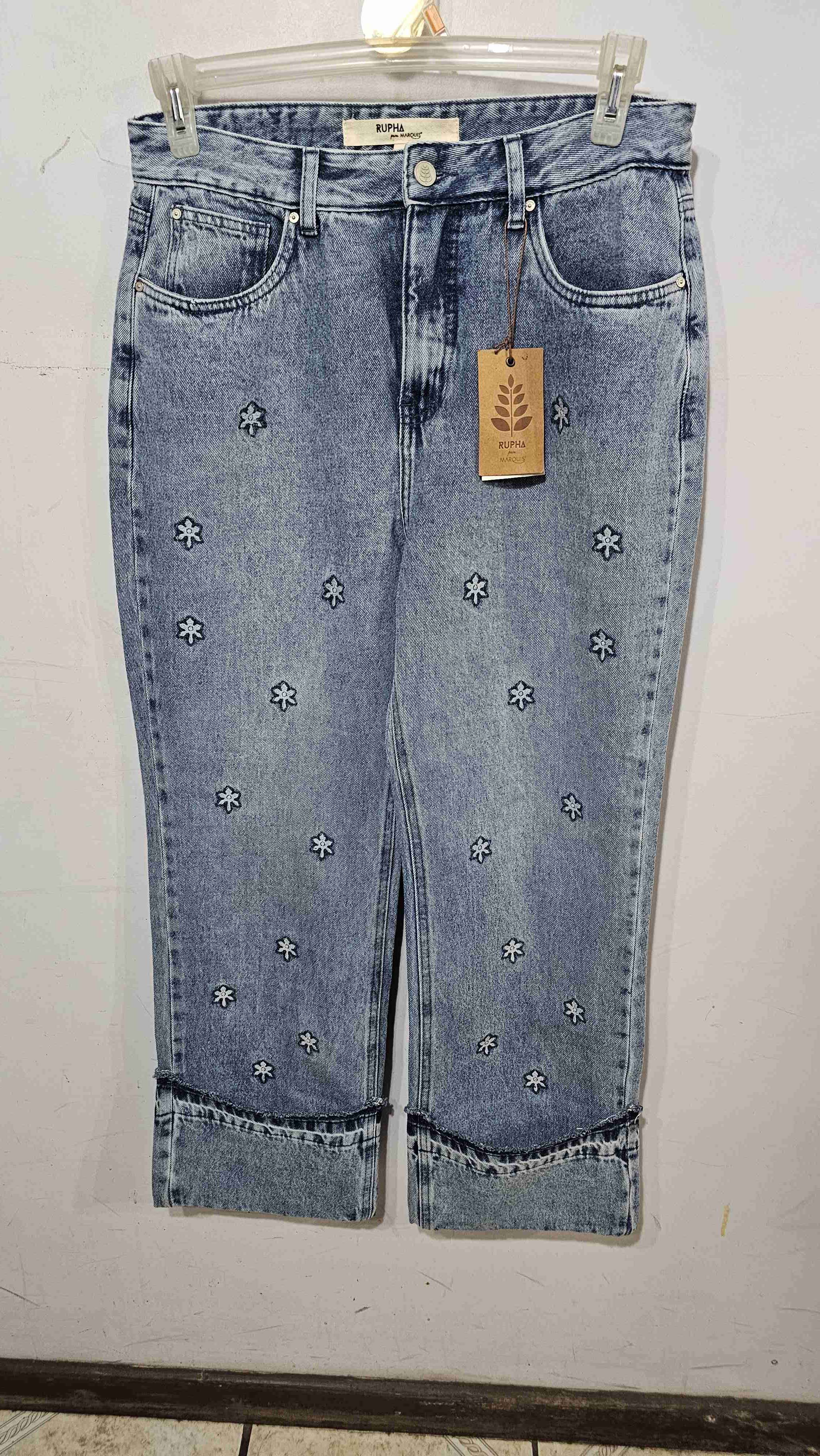 Jeans estampados azul Rupha - miniatura 3