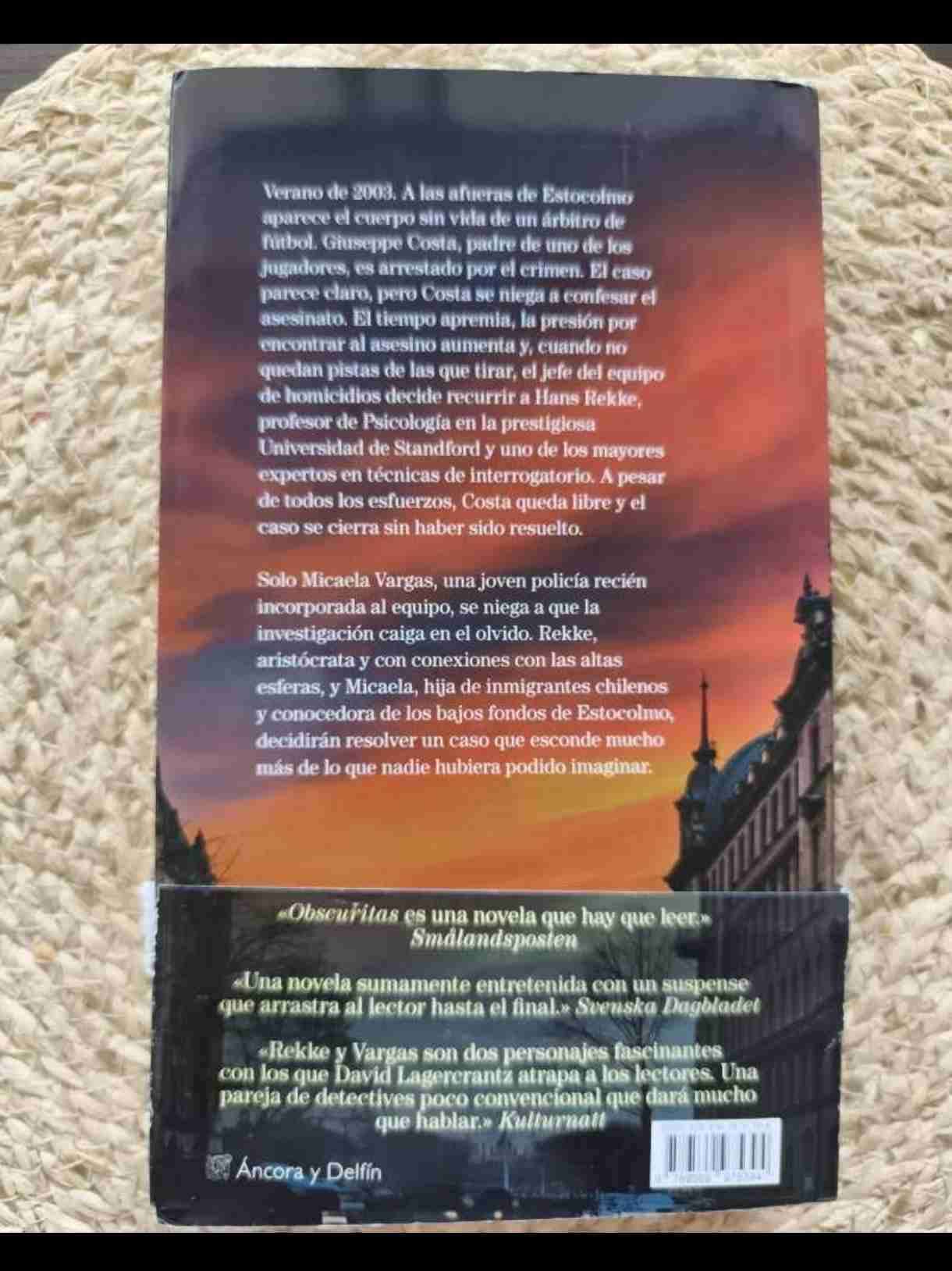 Libro 'Obscuritas' David Lagercrantz - miniatura 2