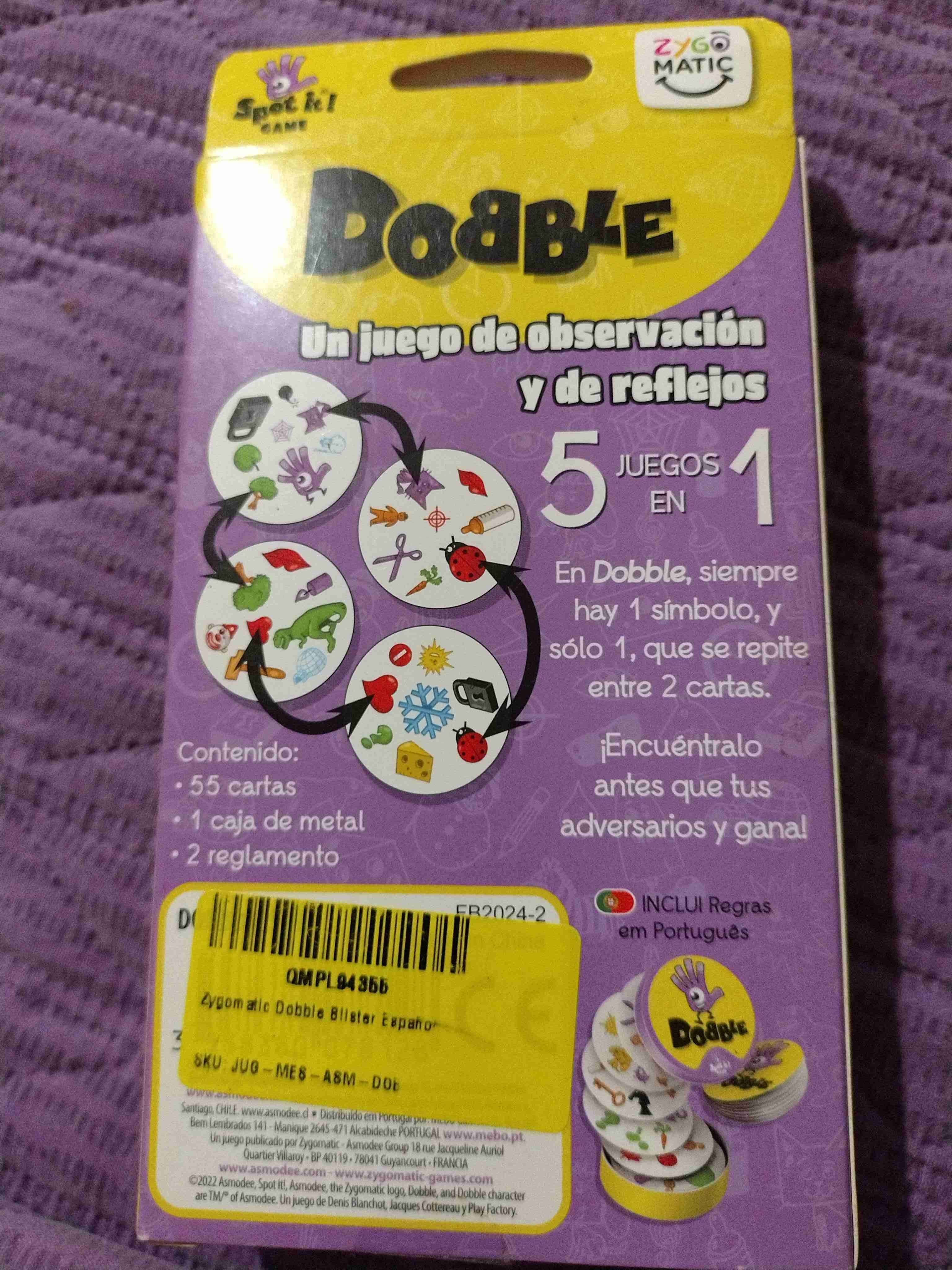 Juego de mesa Dobble clásico - miniatura 2