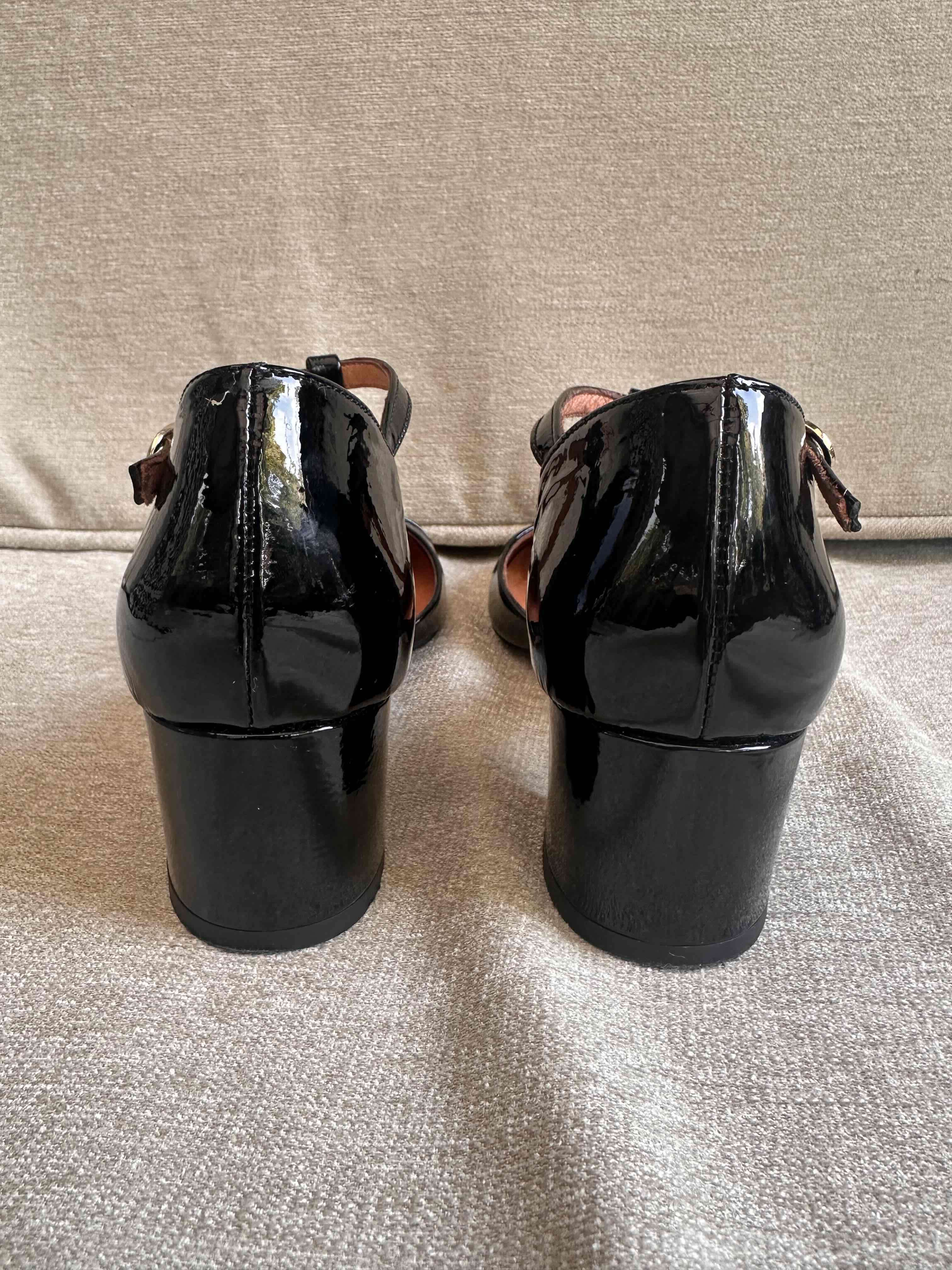Zapatos de charol negros Jonak 37 - miniatura 4