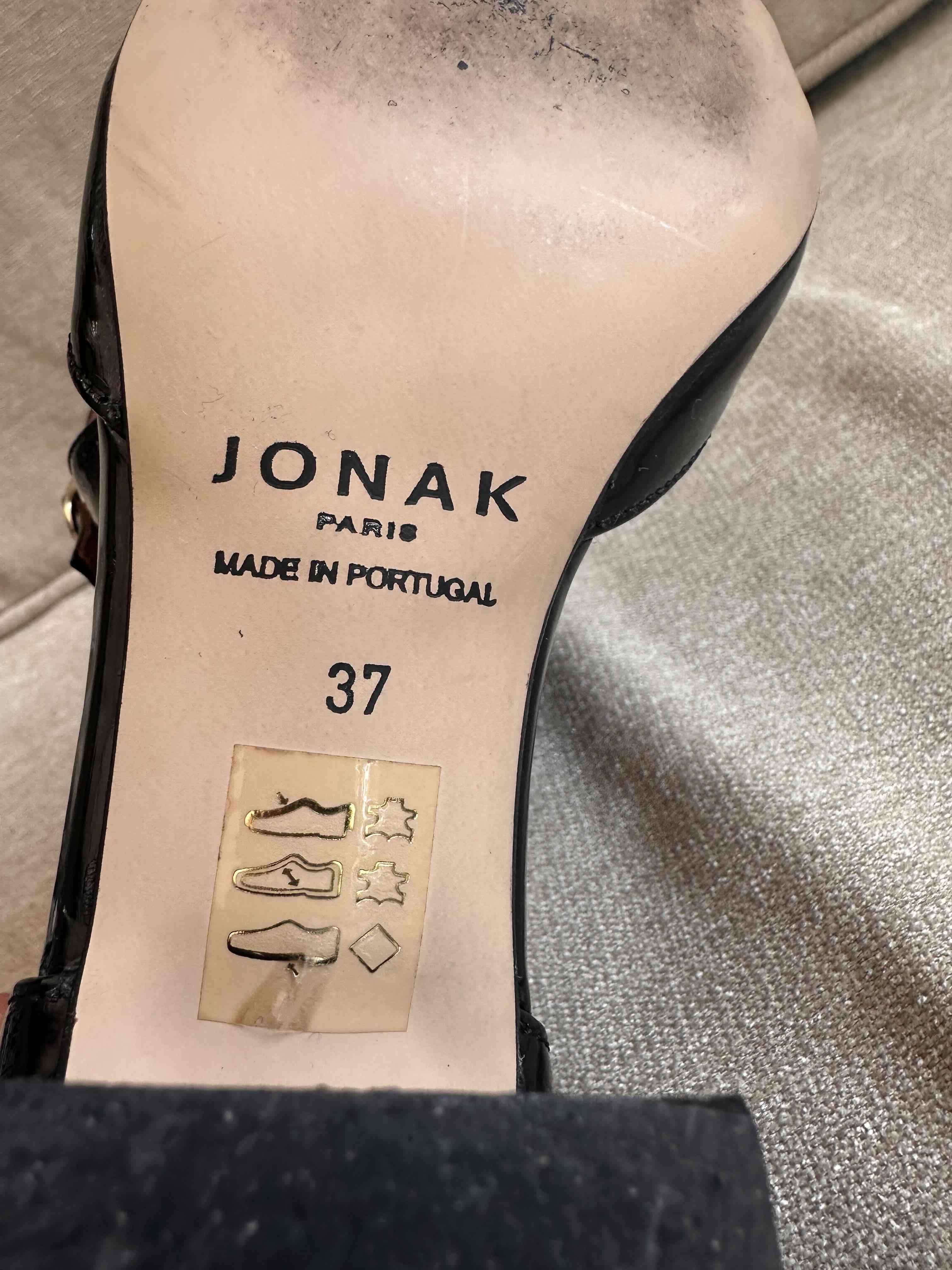 Zapatos de charol negros Jonak 37 - miniatura 5