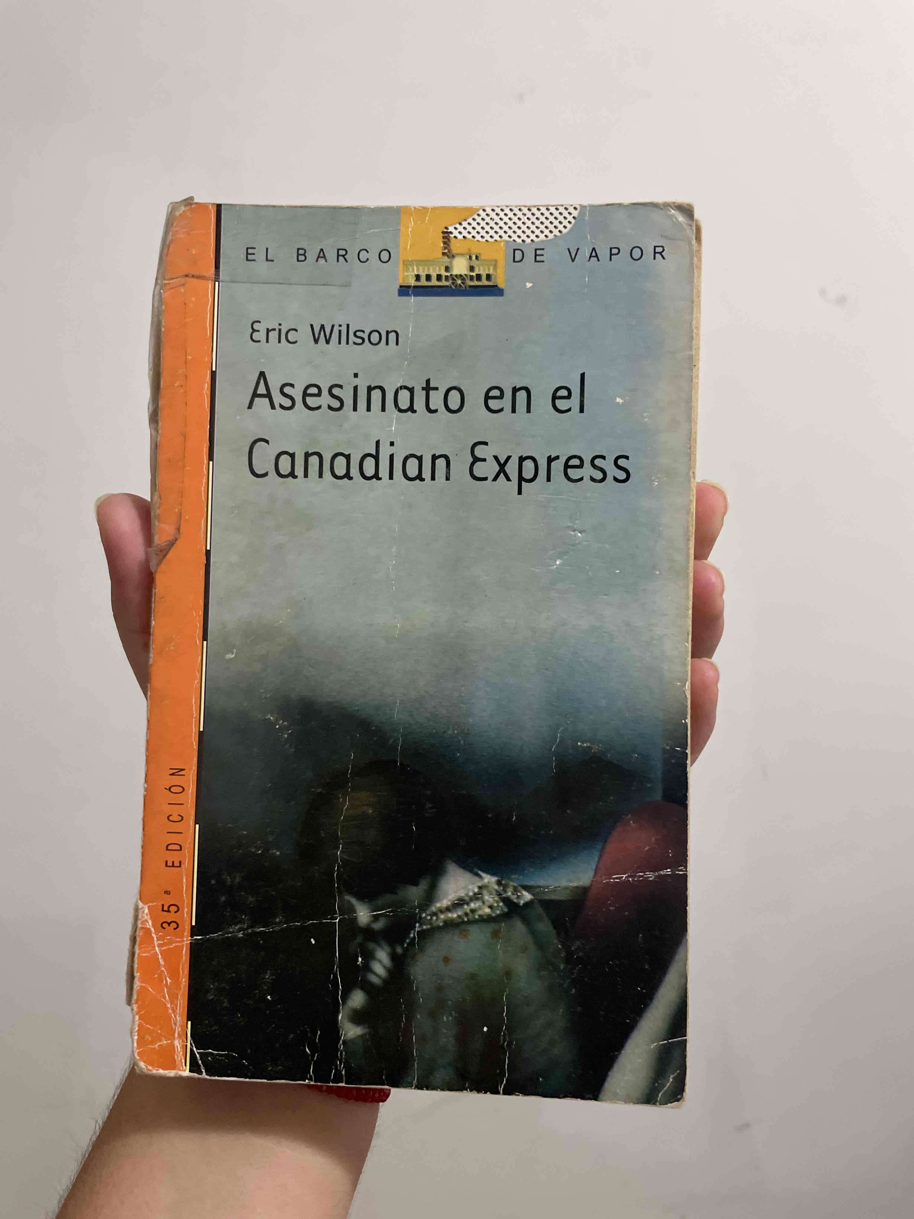 Libro 'Asesinato en el Canadian Express'
