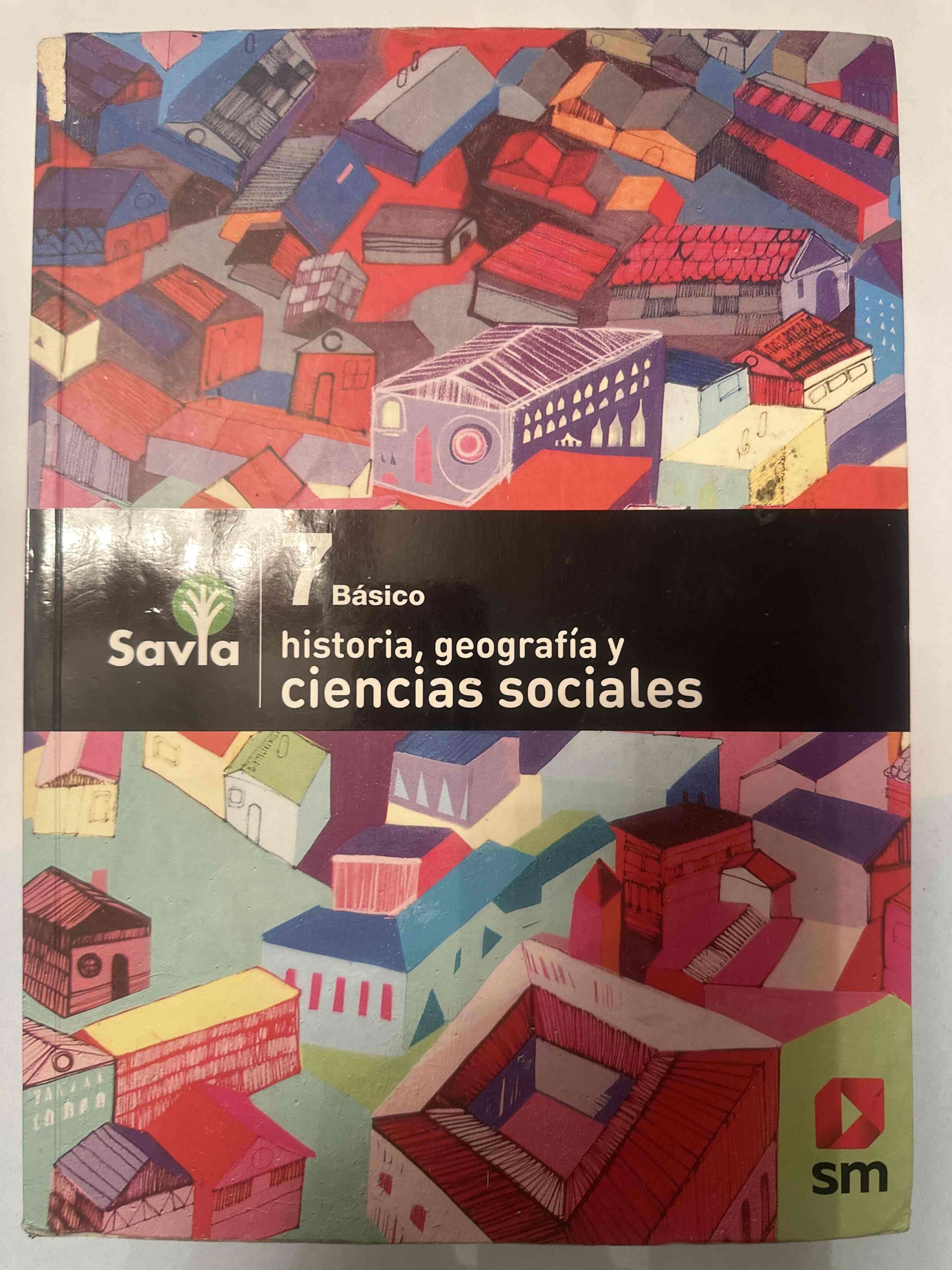 Libro historia Ciencias Sociales 7° Básico