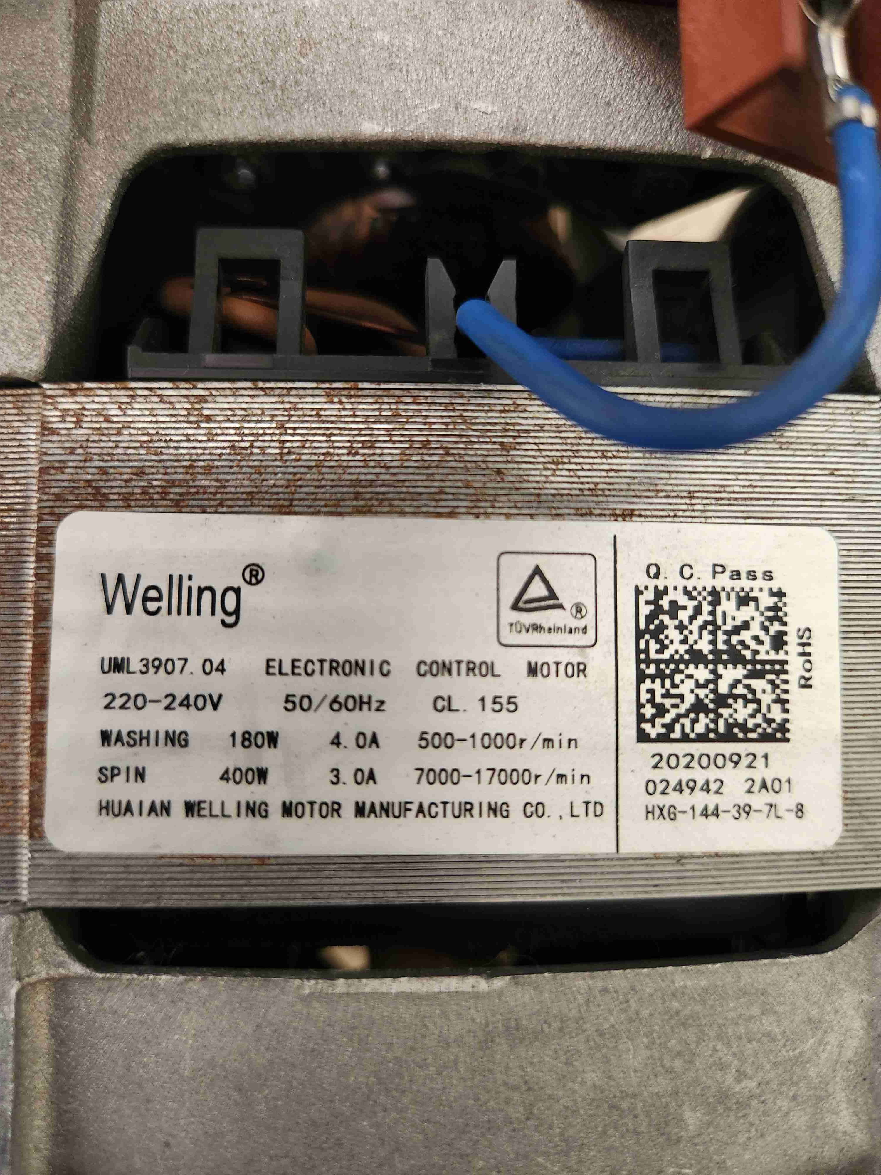 Motor para lavadora Midea usado - miniatura 3