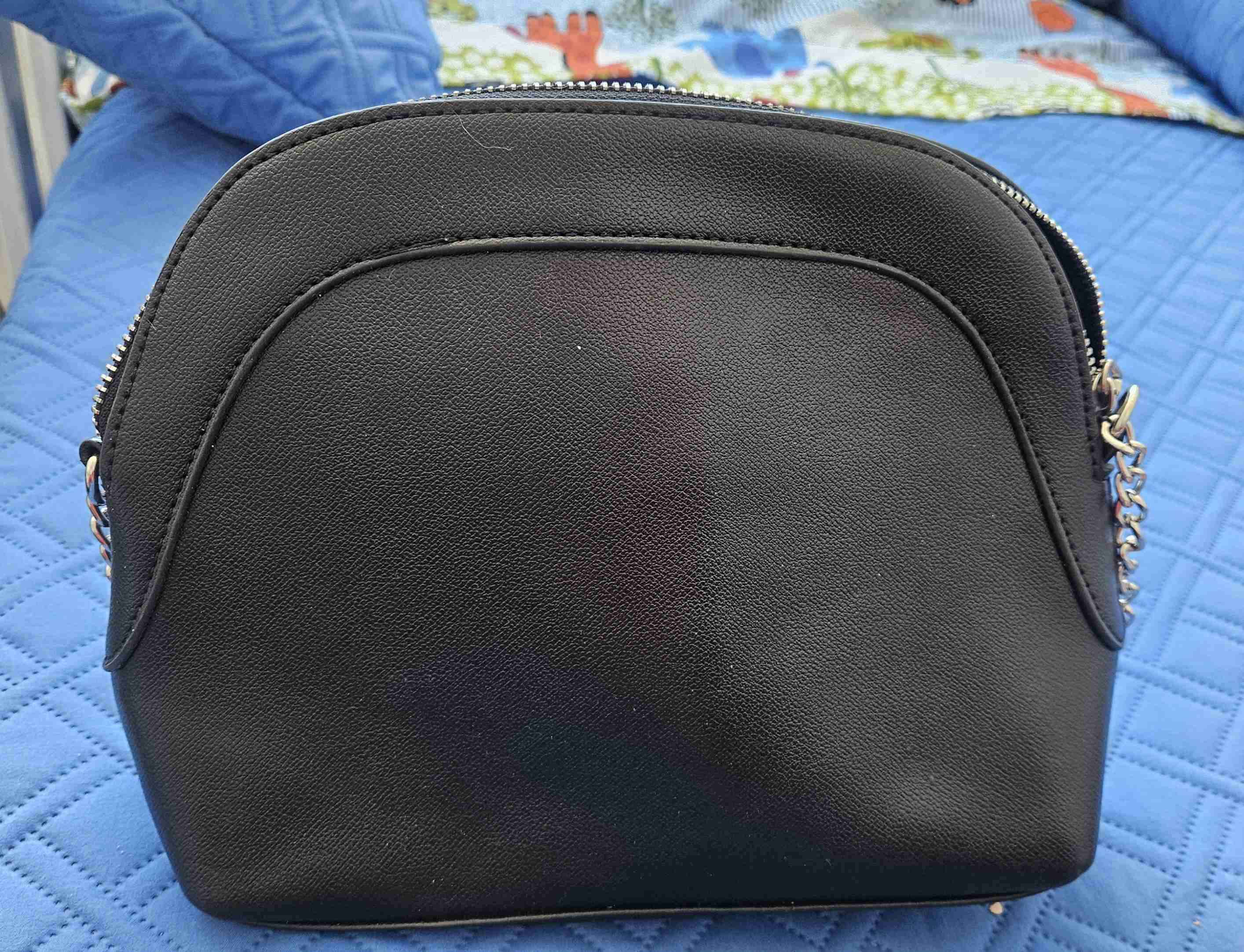 Cartera negra con cadena - miniatura 2