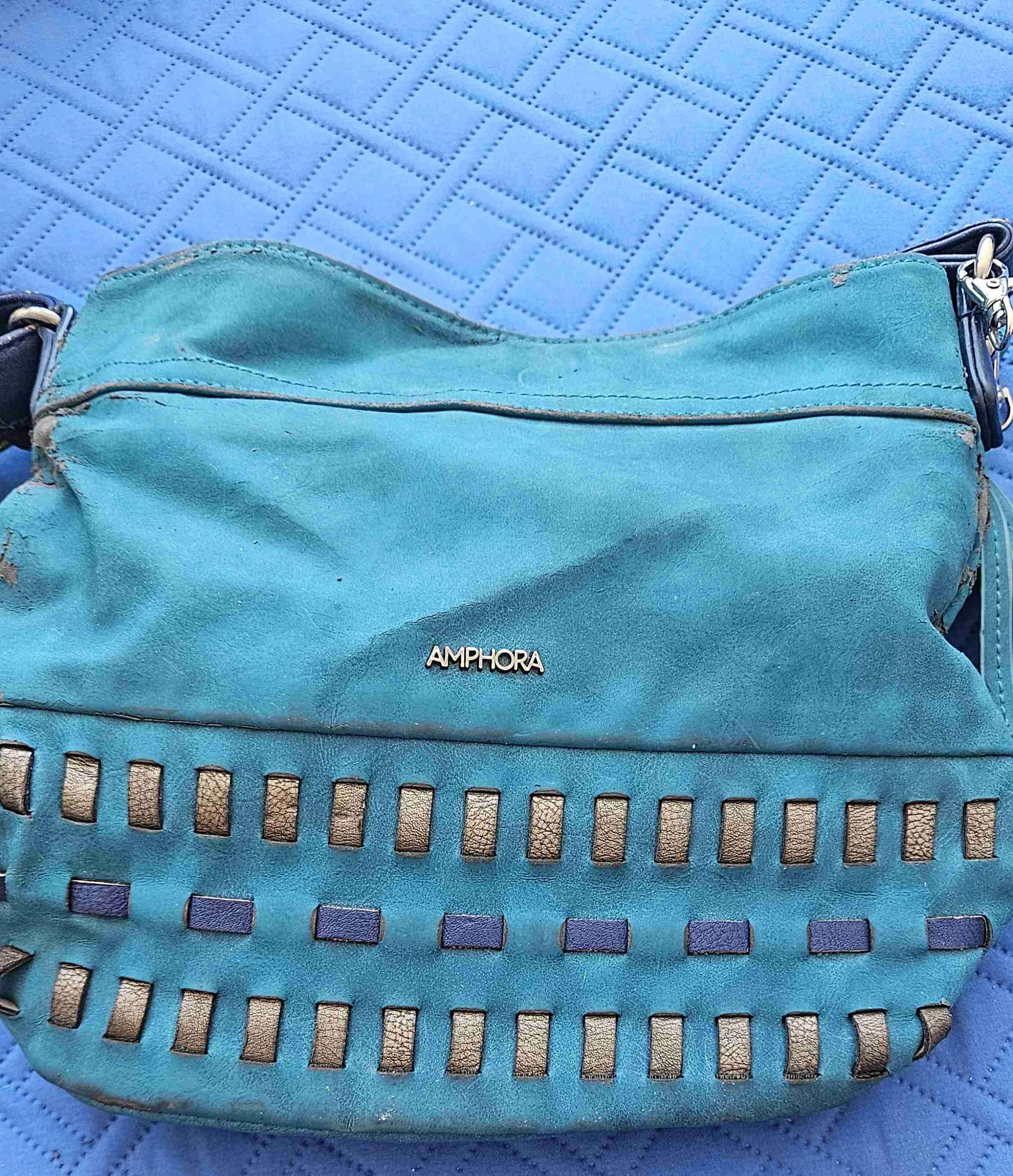 Cartera azul Amphora - miniatura 2