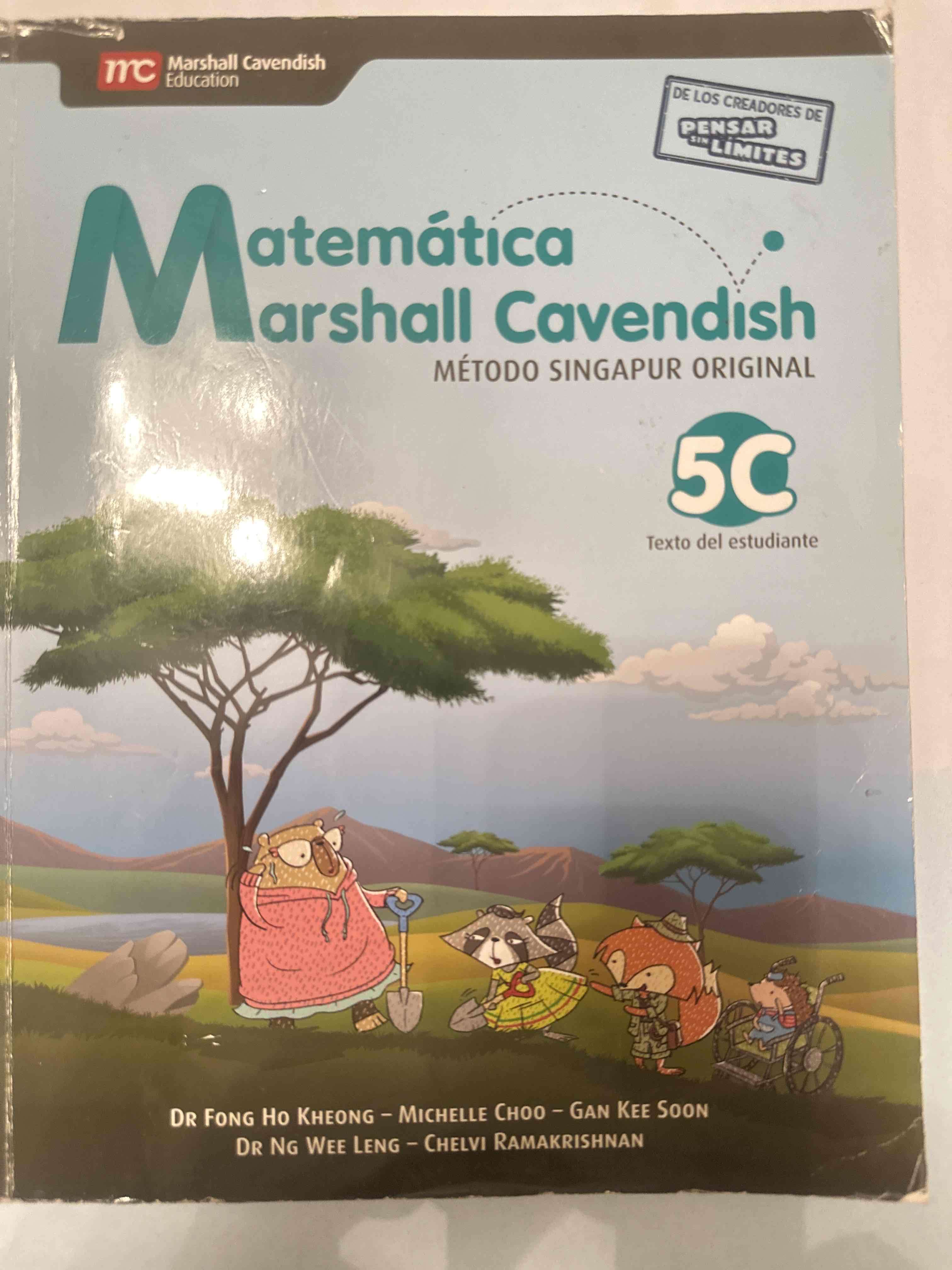 Libro Matemática Marshall Cavendish 5C