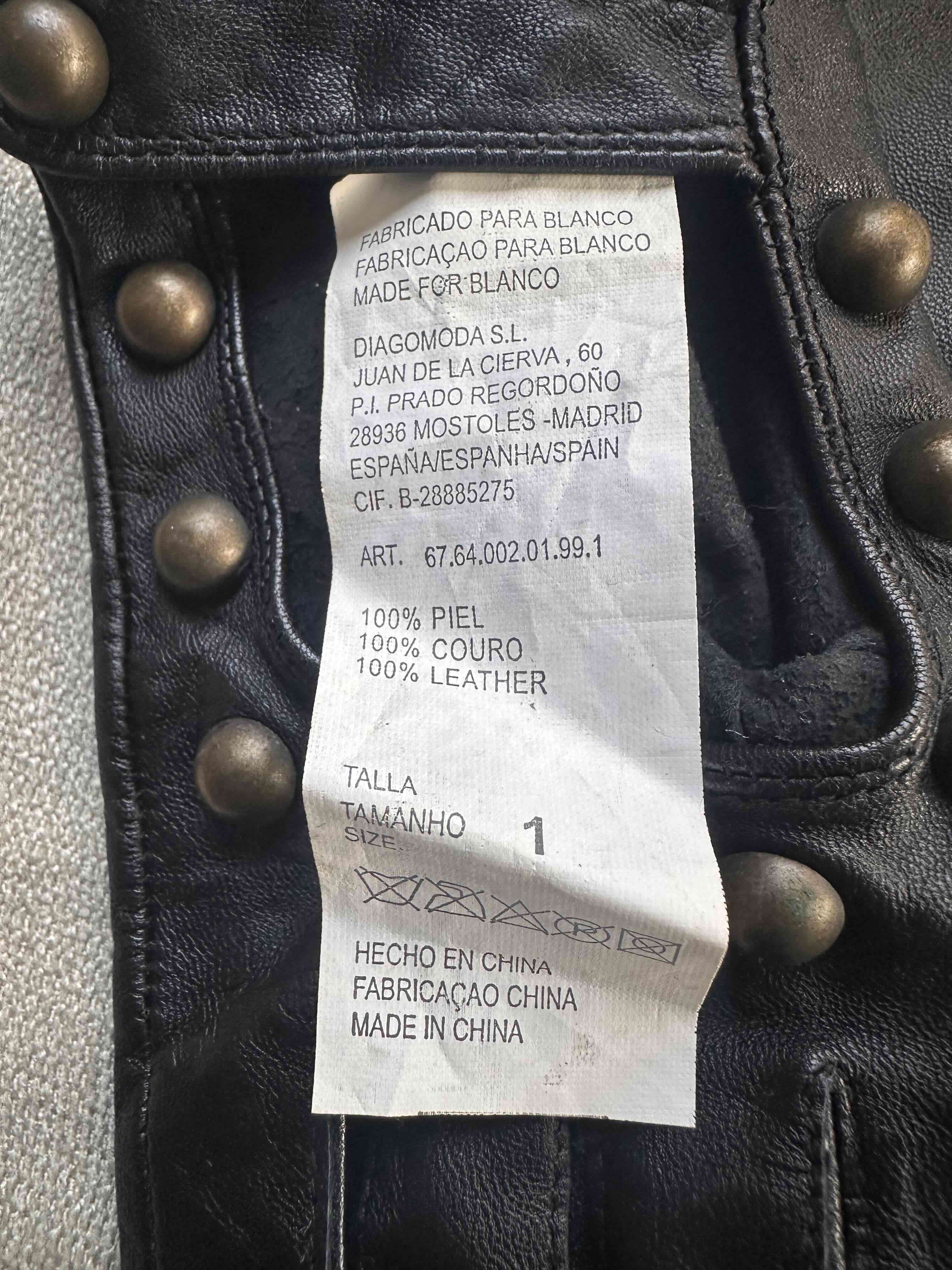 Guantes de cuero tachas españoles - miniatura 3