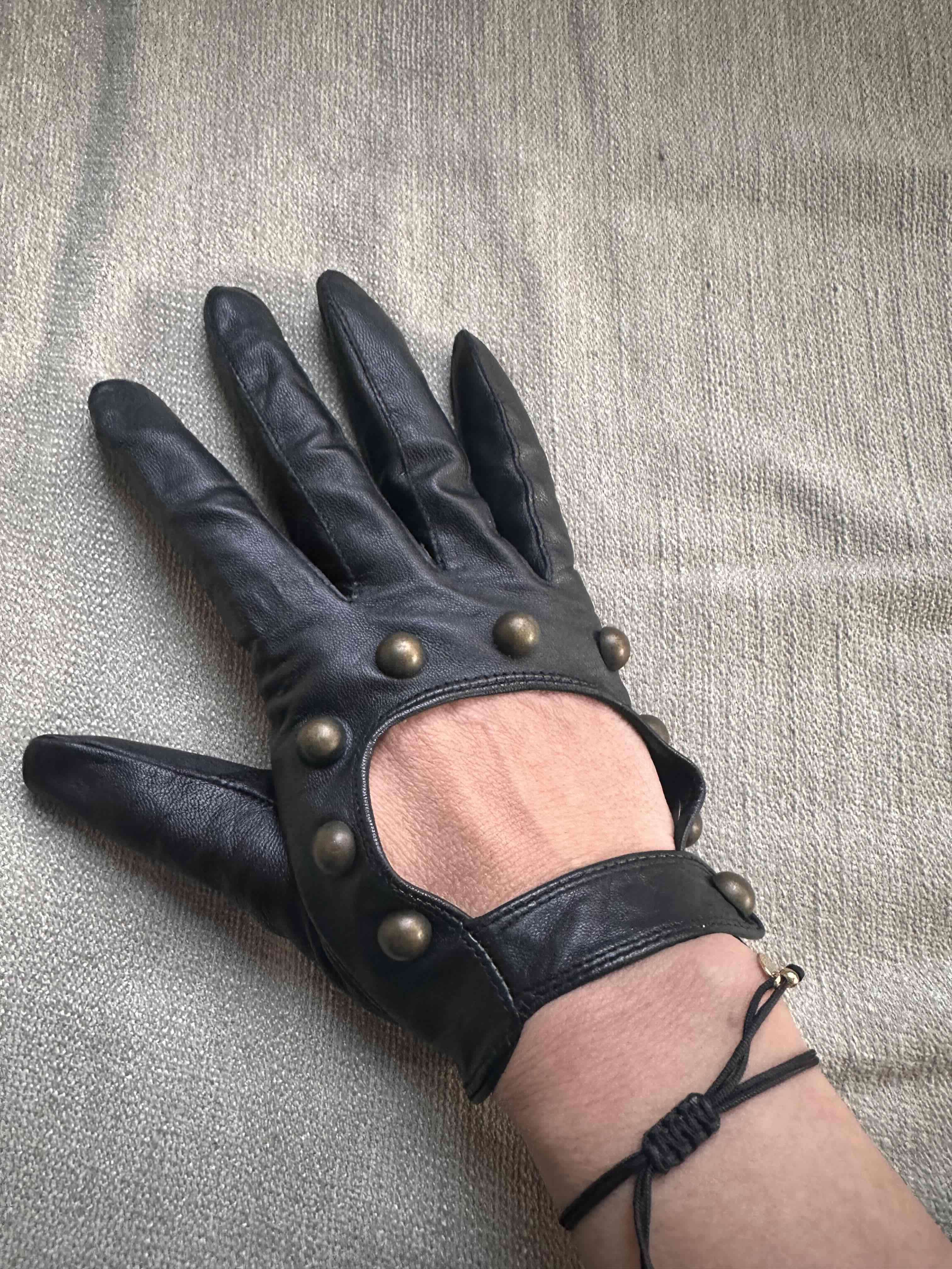 Guantes de cuero tachas españoles - miniatura 4