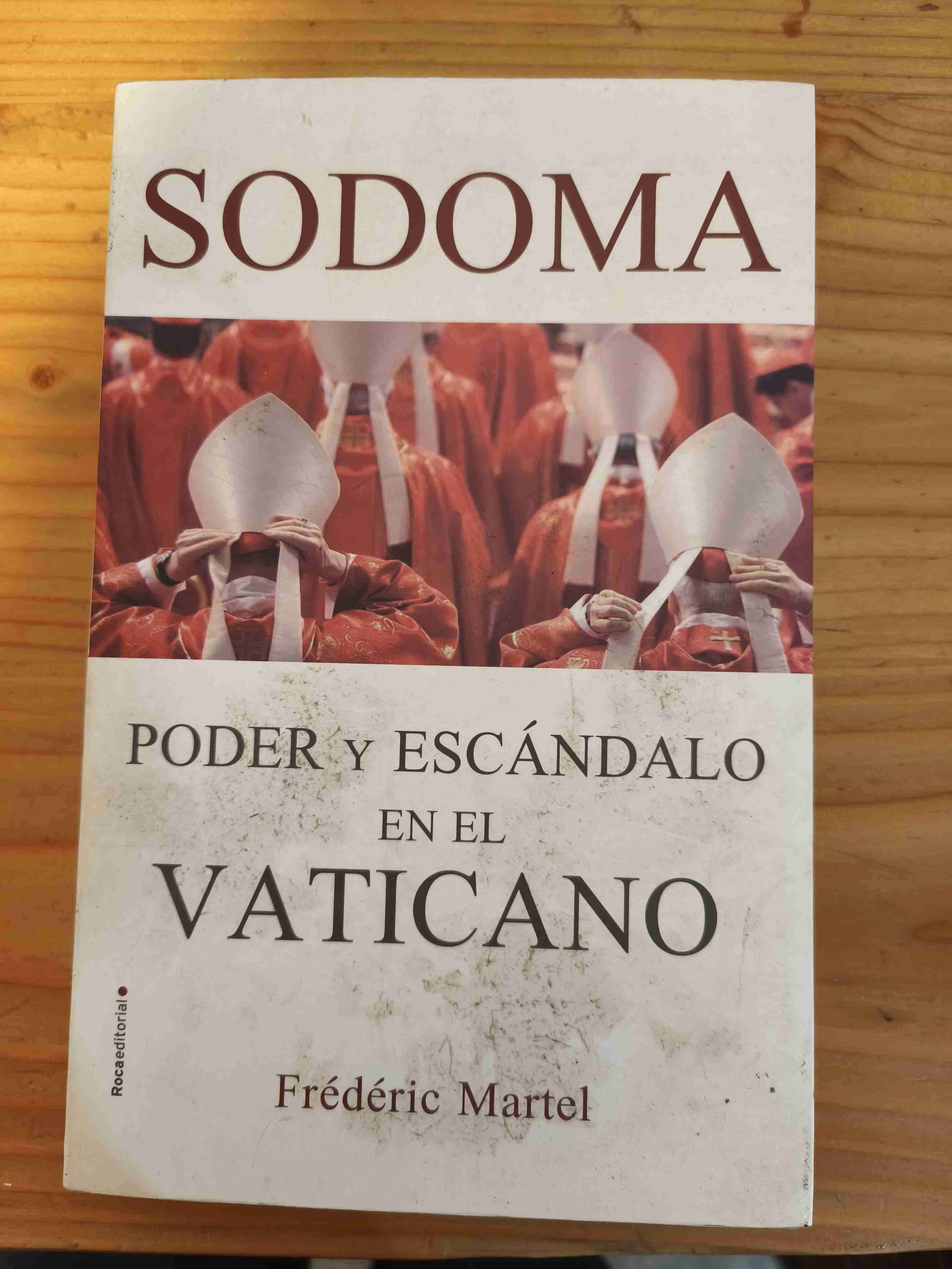 Libro Sodoma Frédéric Martel