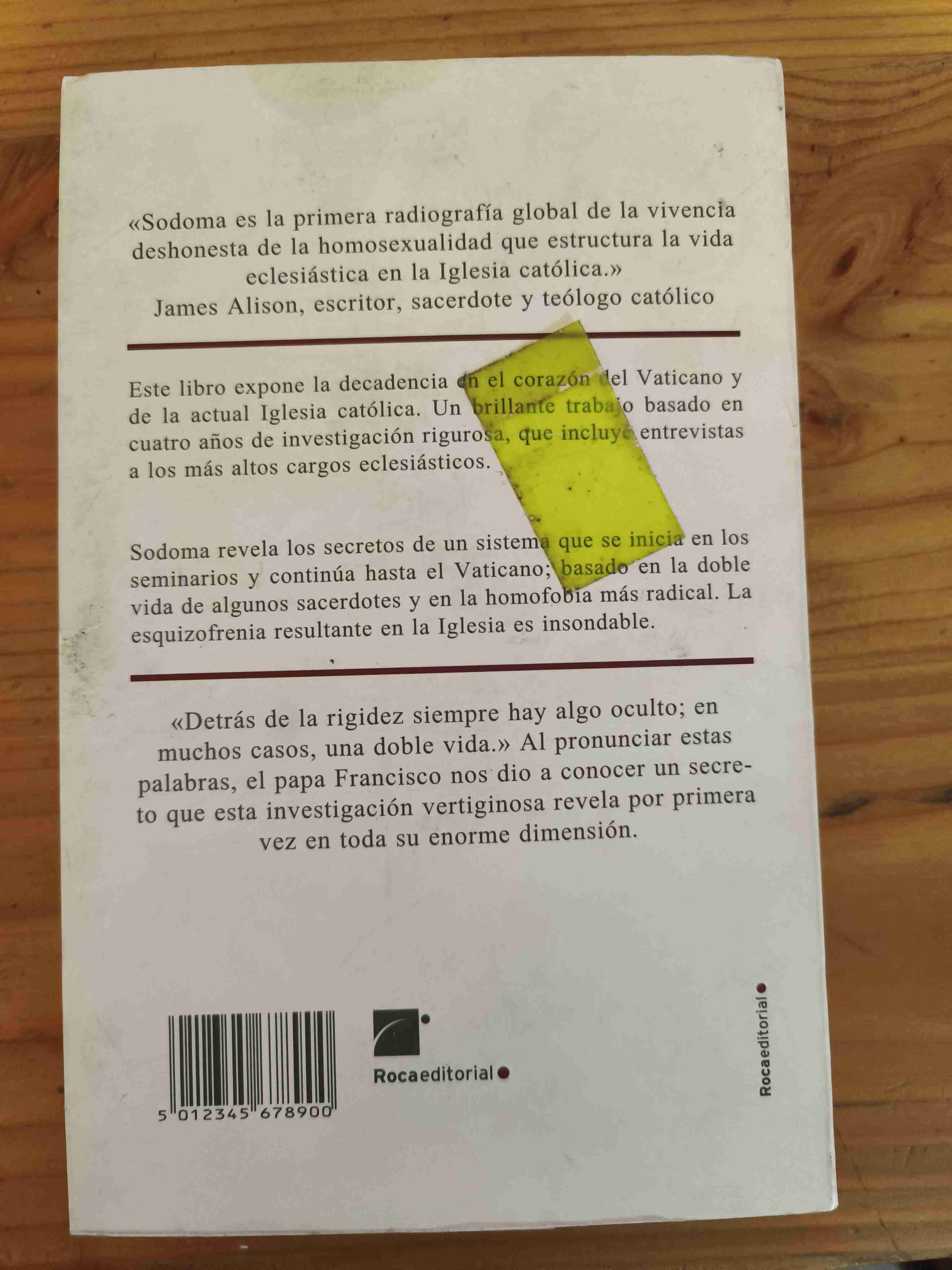 Libro Sodoma Frédéric Martel - miniatura 2