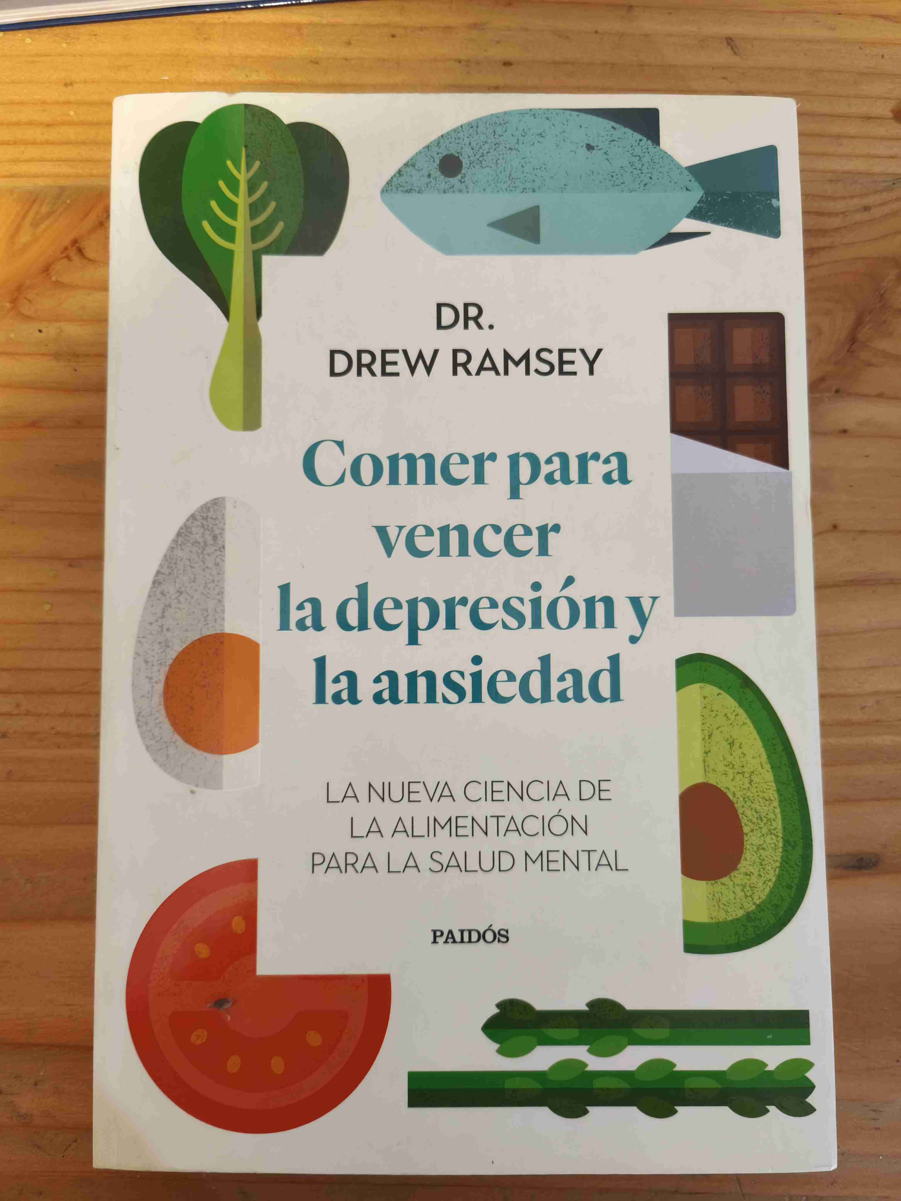 Libro 'Comer para vencer la depresión'