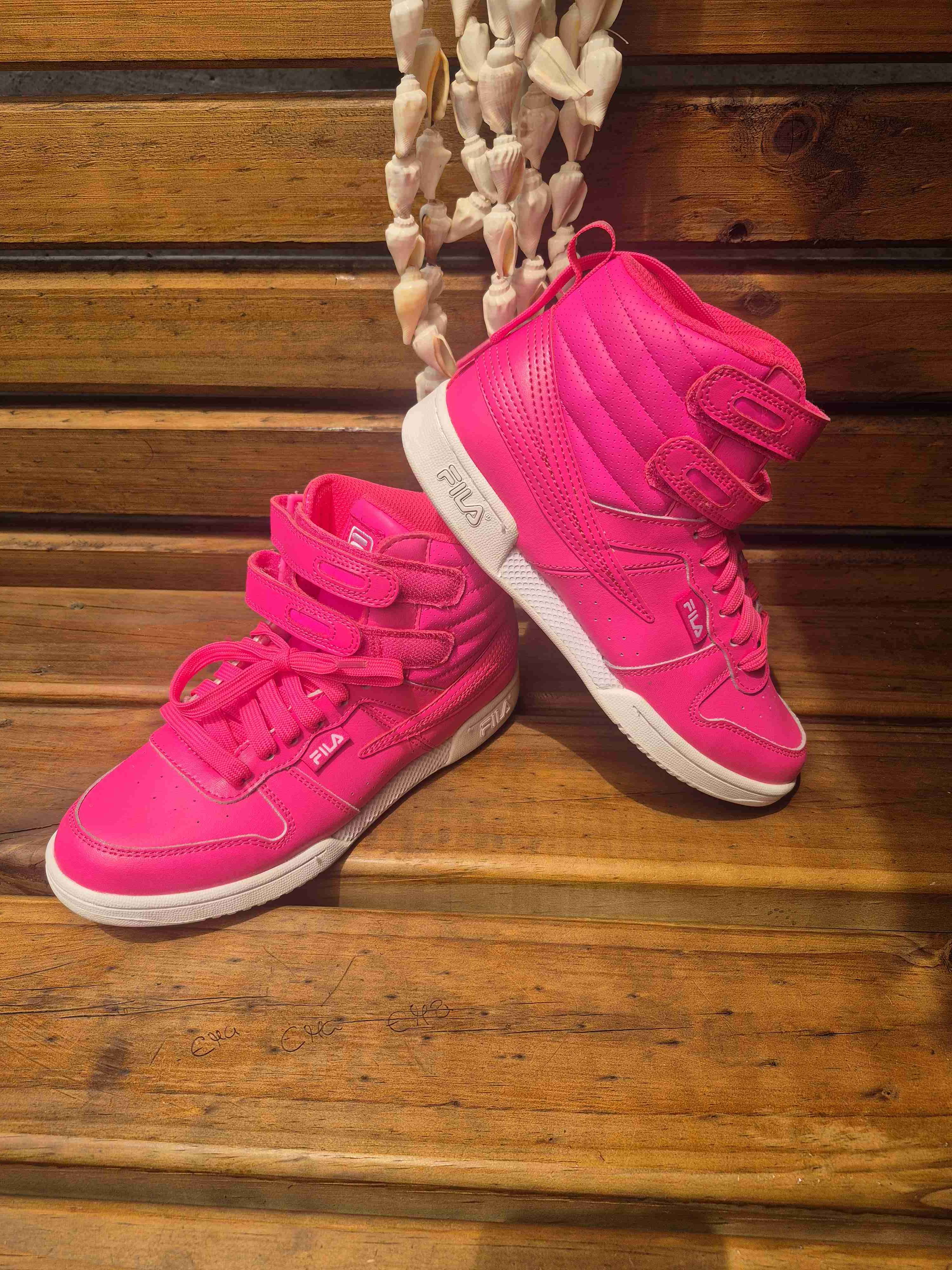 Zapatillas Fila rosadas talla 37 - miniatura 4