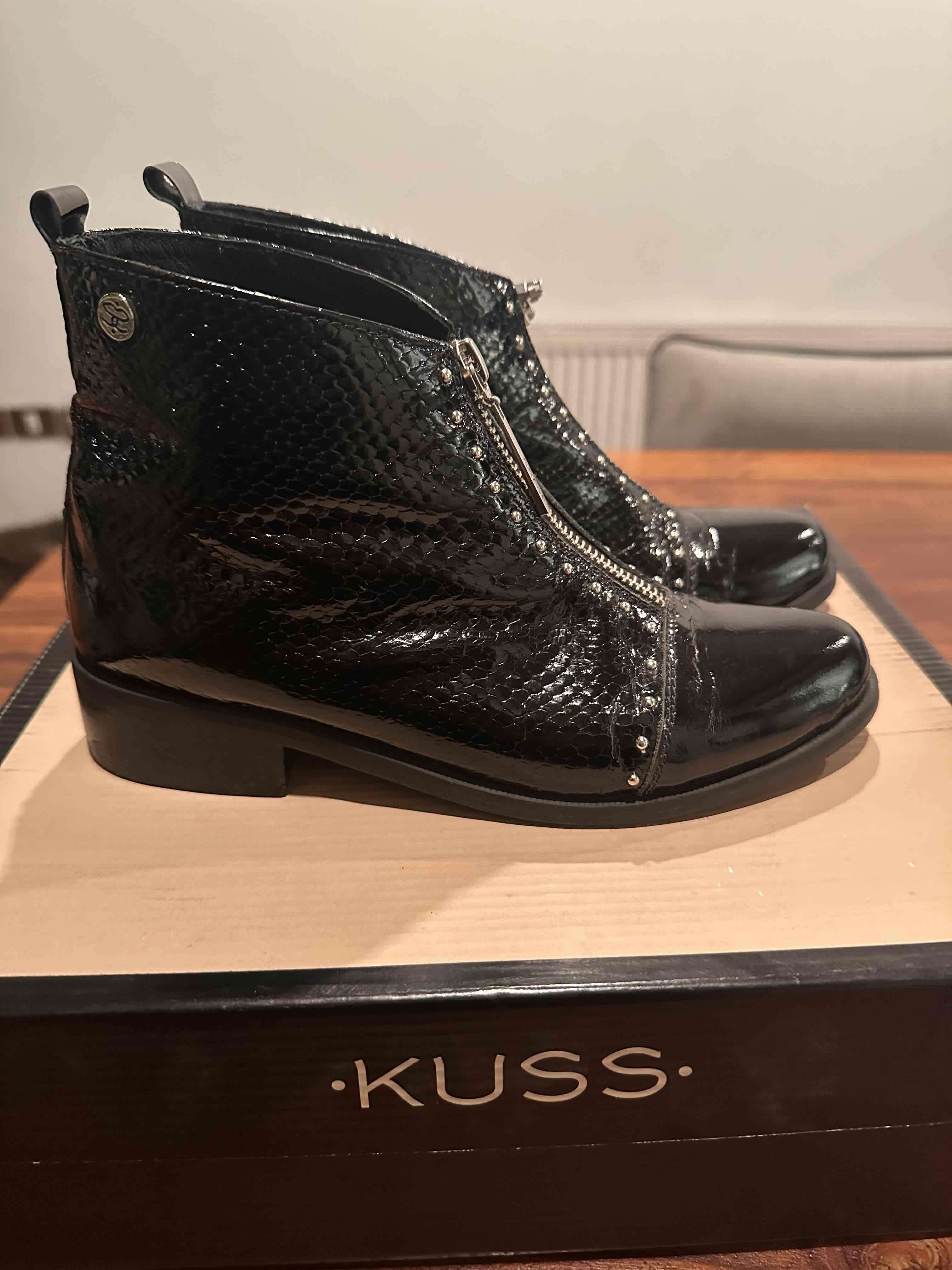 Botines tachas charol 37 - miniatura 6