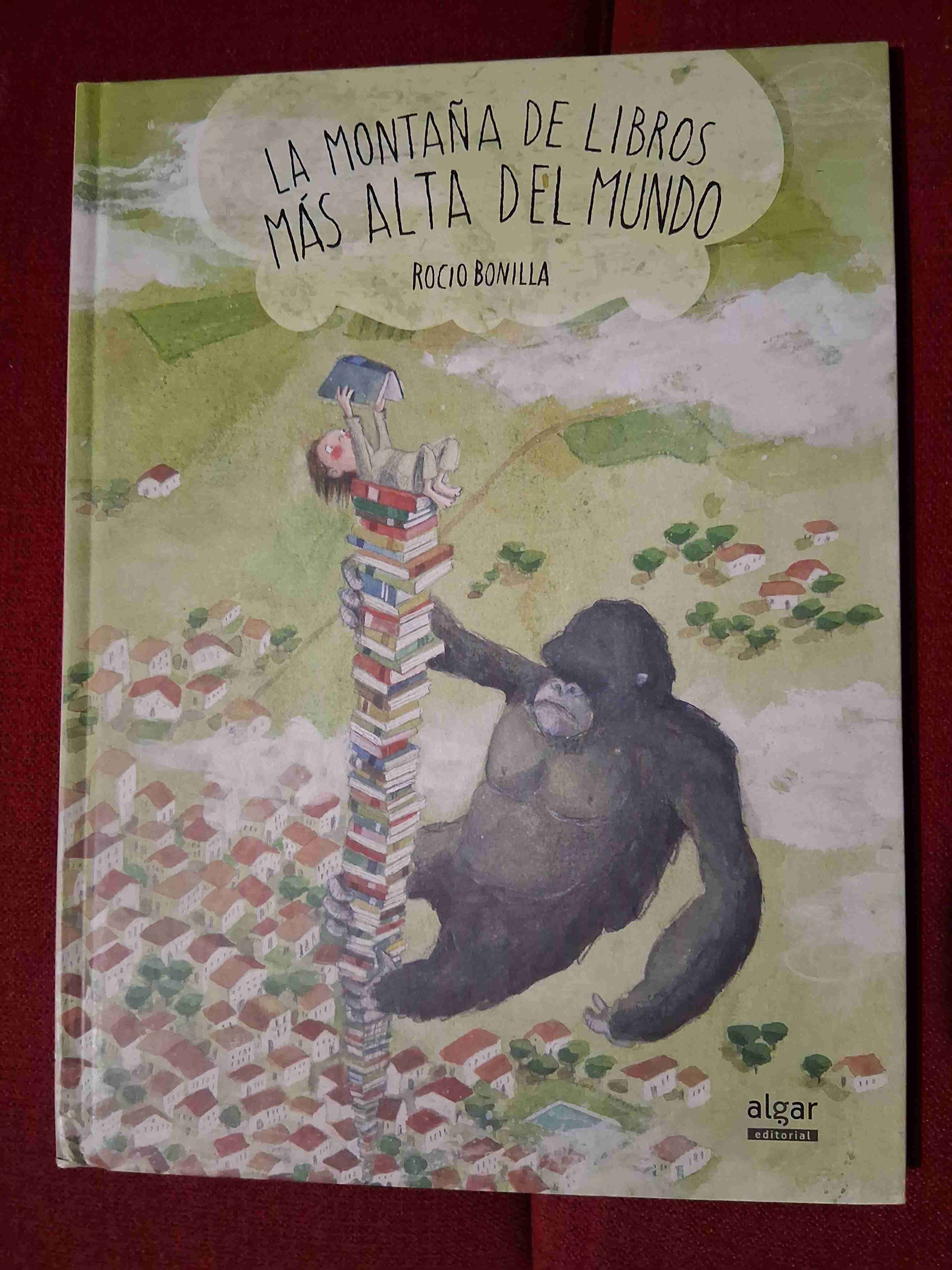 Libro infantil La montaña de libros
