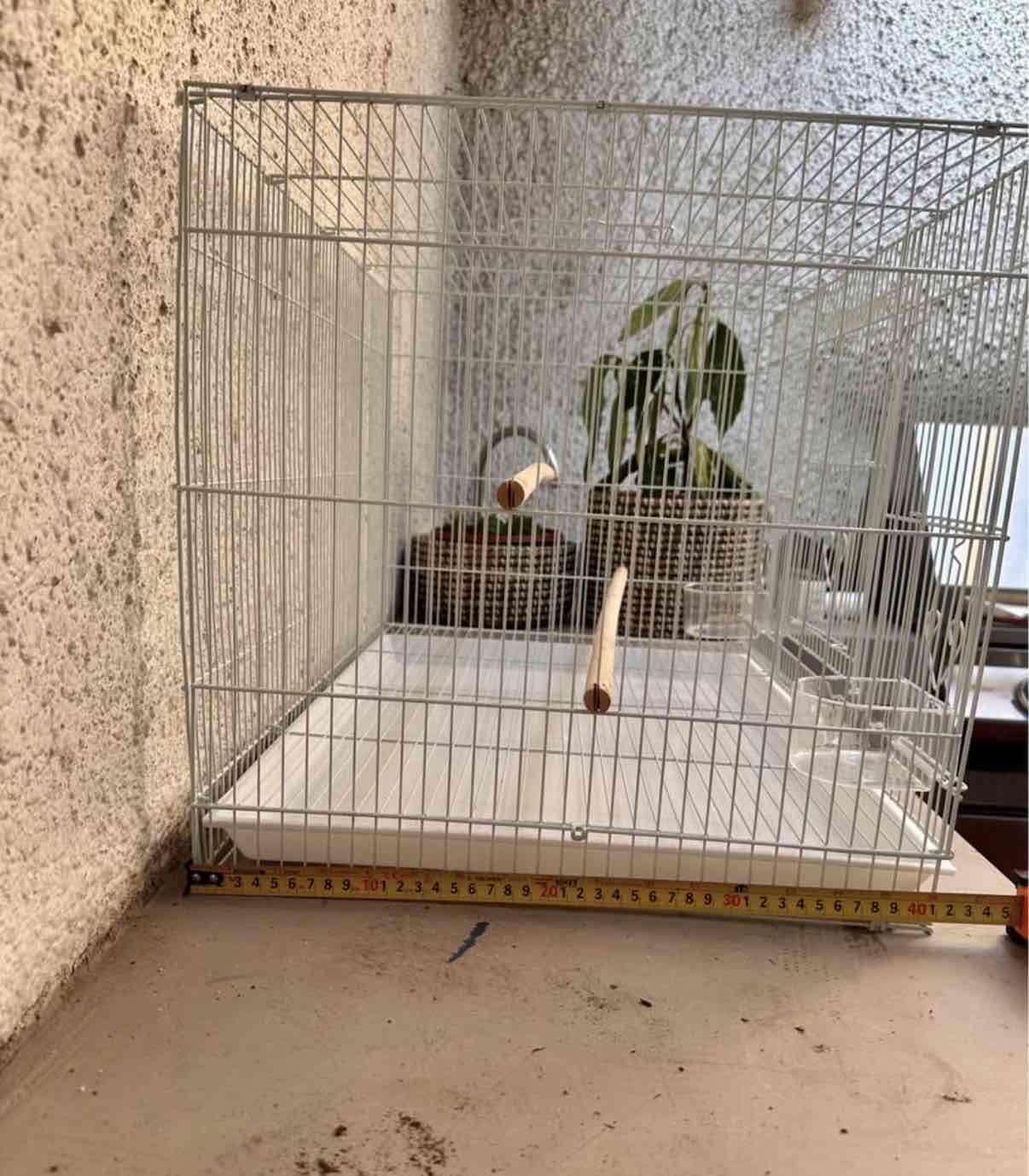 Jaula metálica para aves - miniatura 2