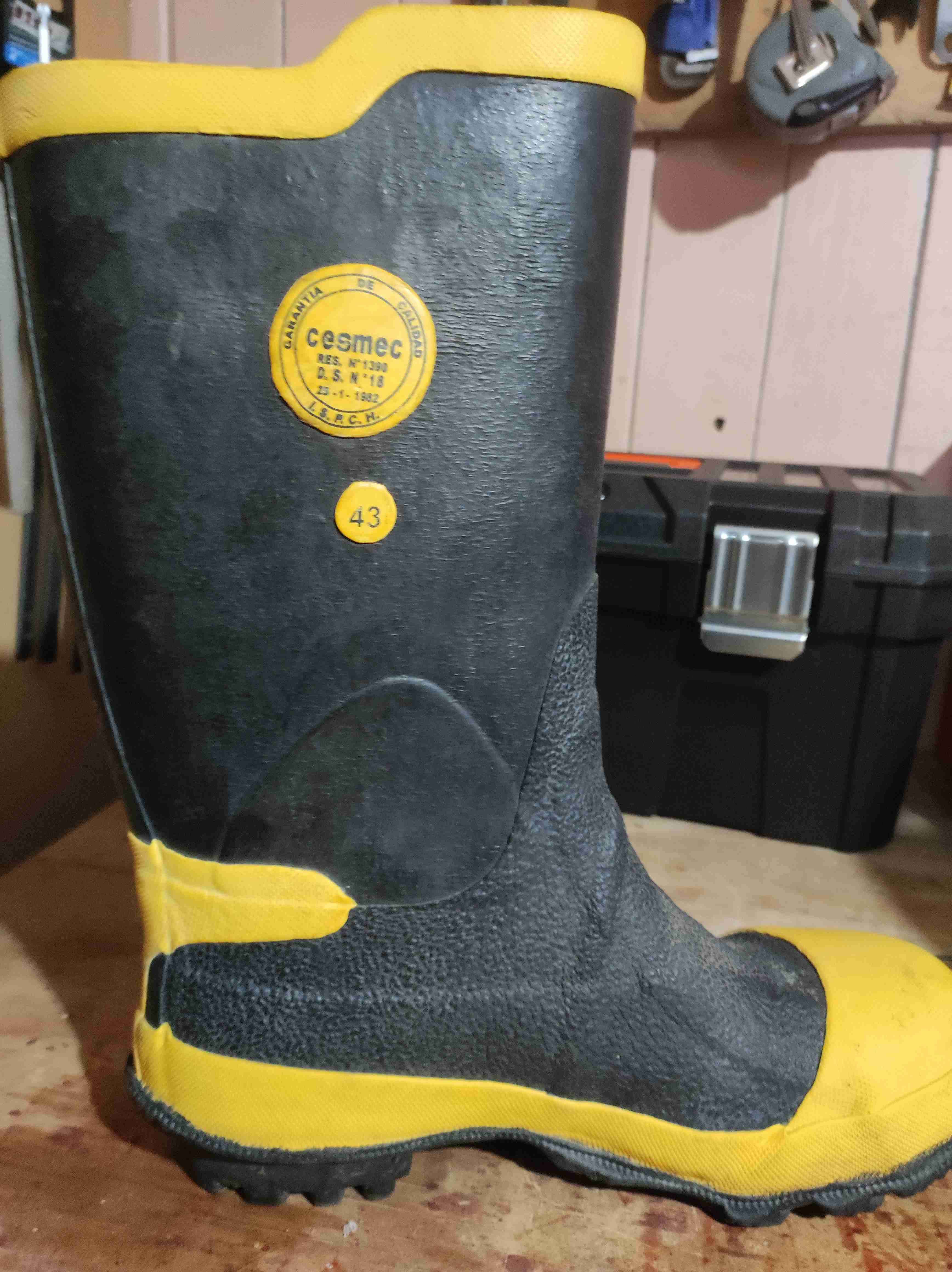 Botas de seguridad goma