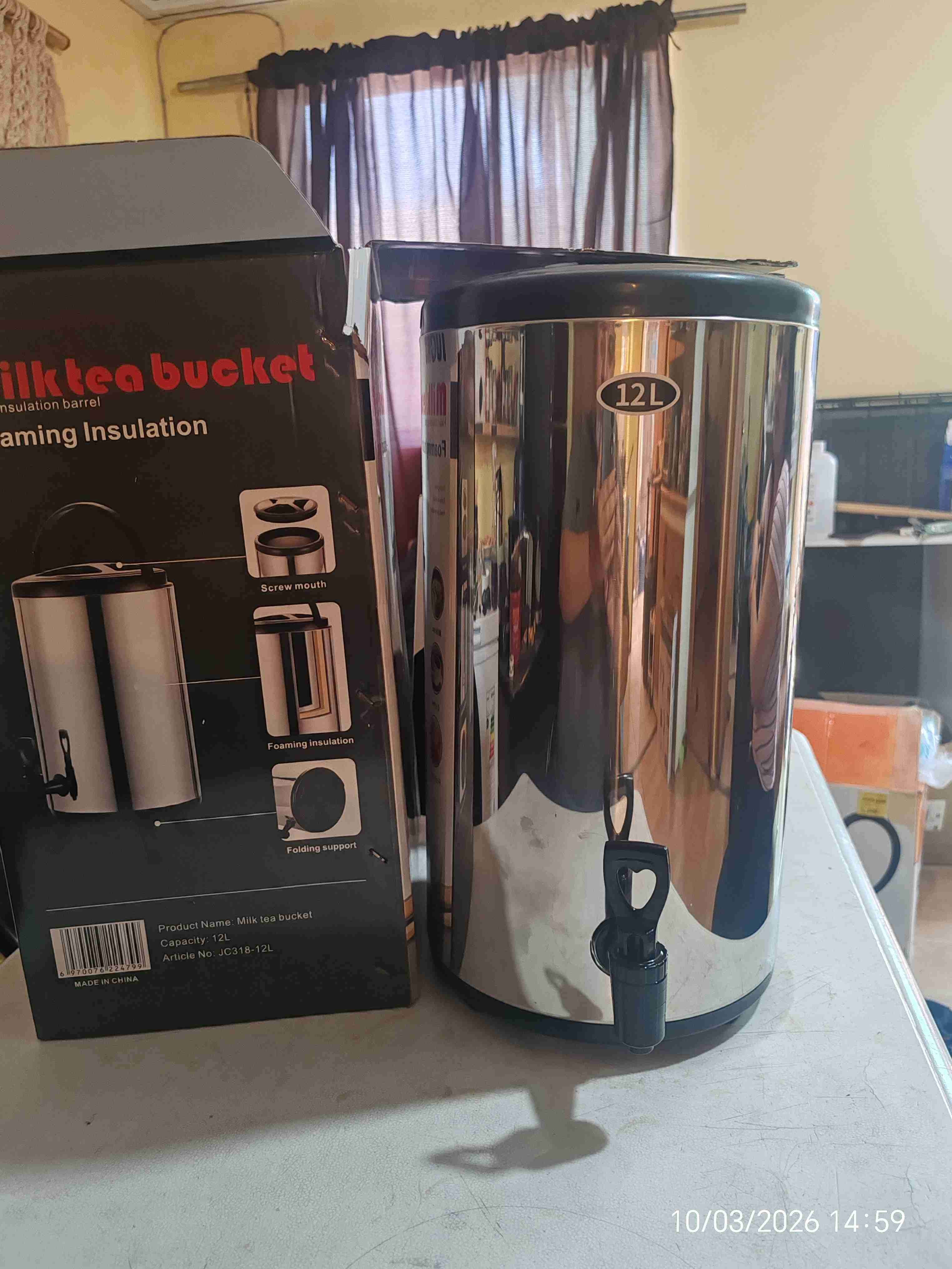 Dispensador de té (termo) 12L