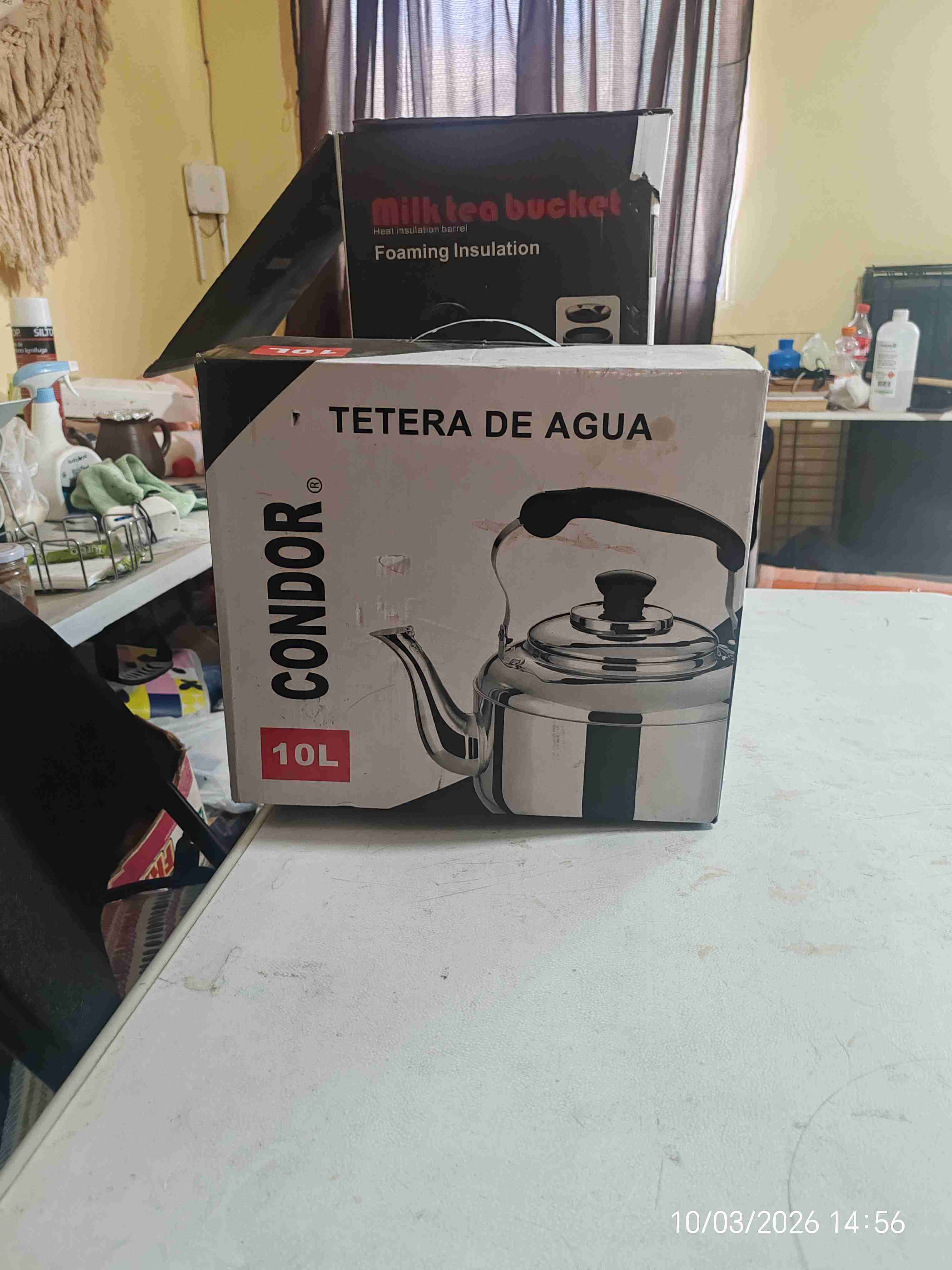 Tetera de acero inoxidable 10 litros - miniatura 2