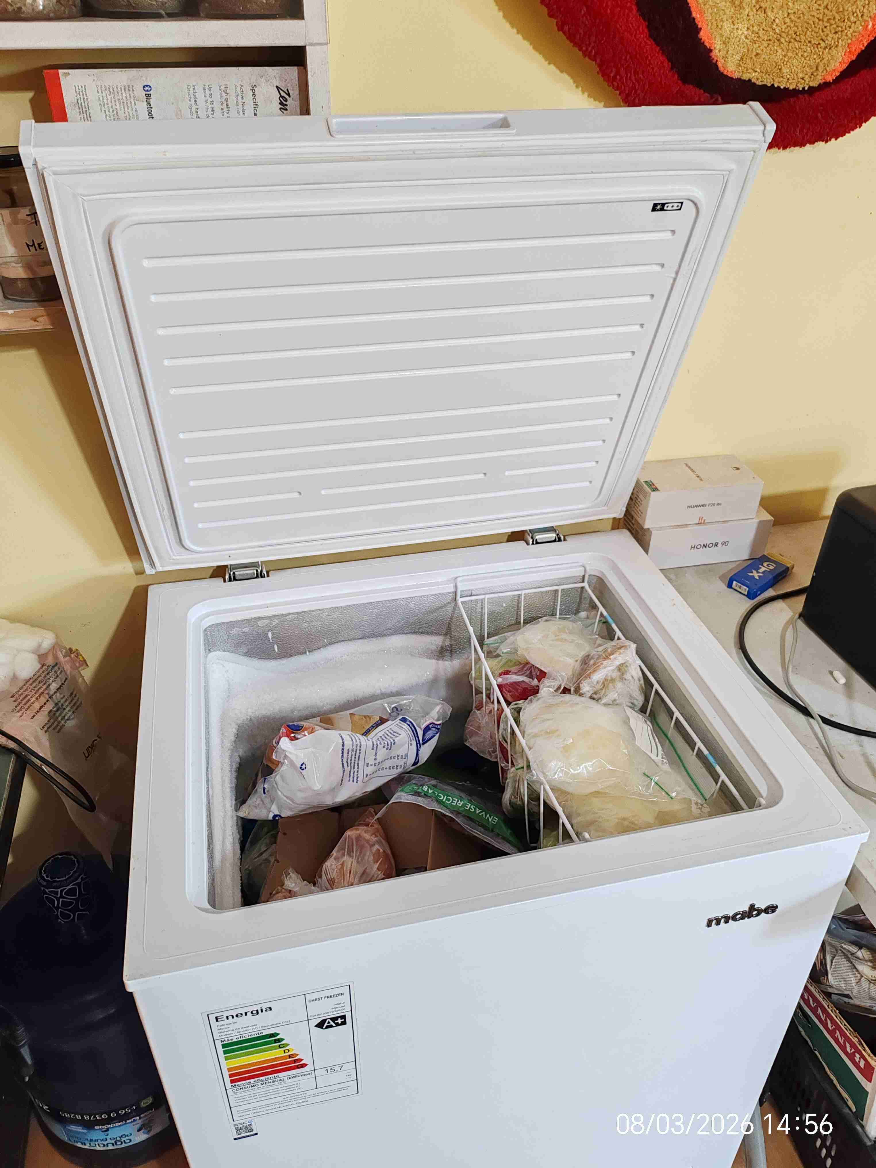 Congelador Mabe blanco A+ - miniatura 4