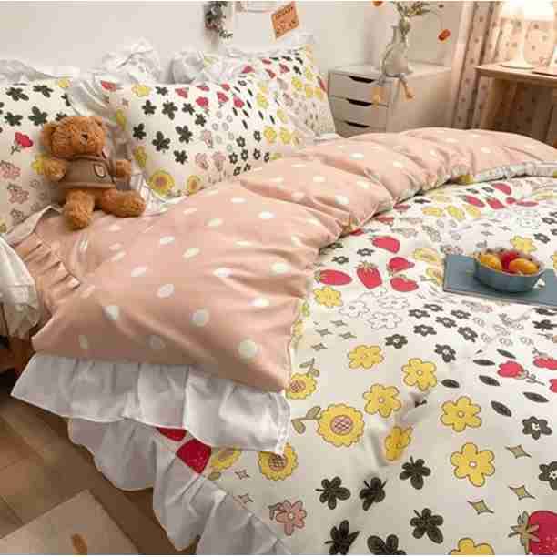 Set funda de plumón PLAZA 1.5 cama floral colorida - miniatura 3