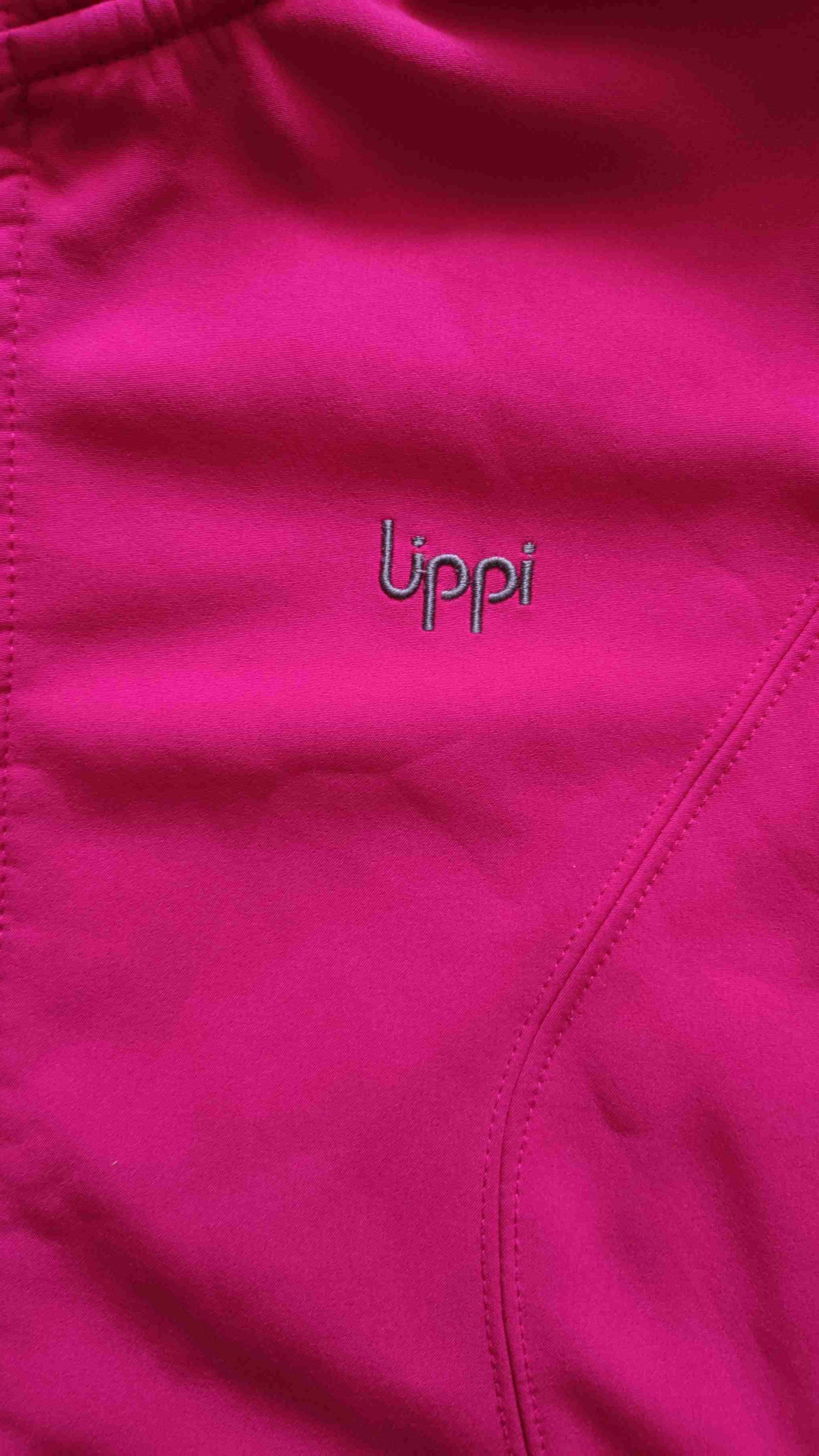Chaqueta deportiva fucsia con capucha marca Lippi - miniatura 2
