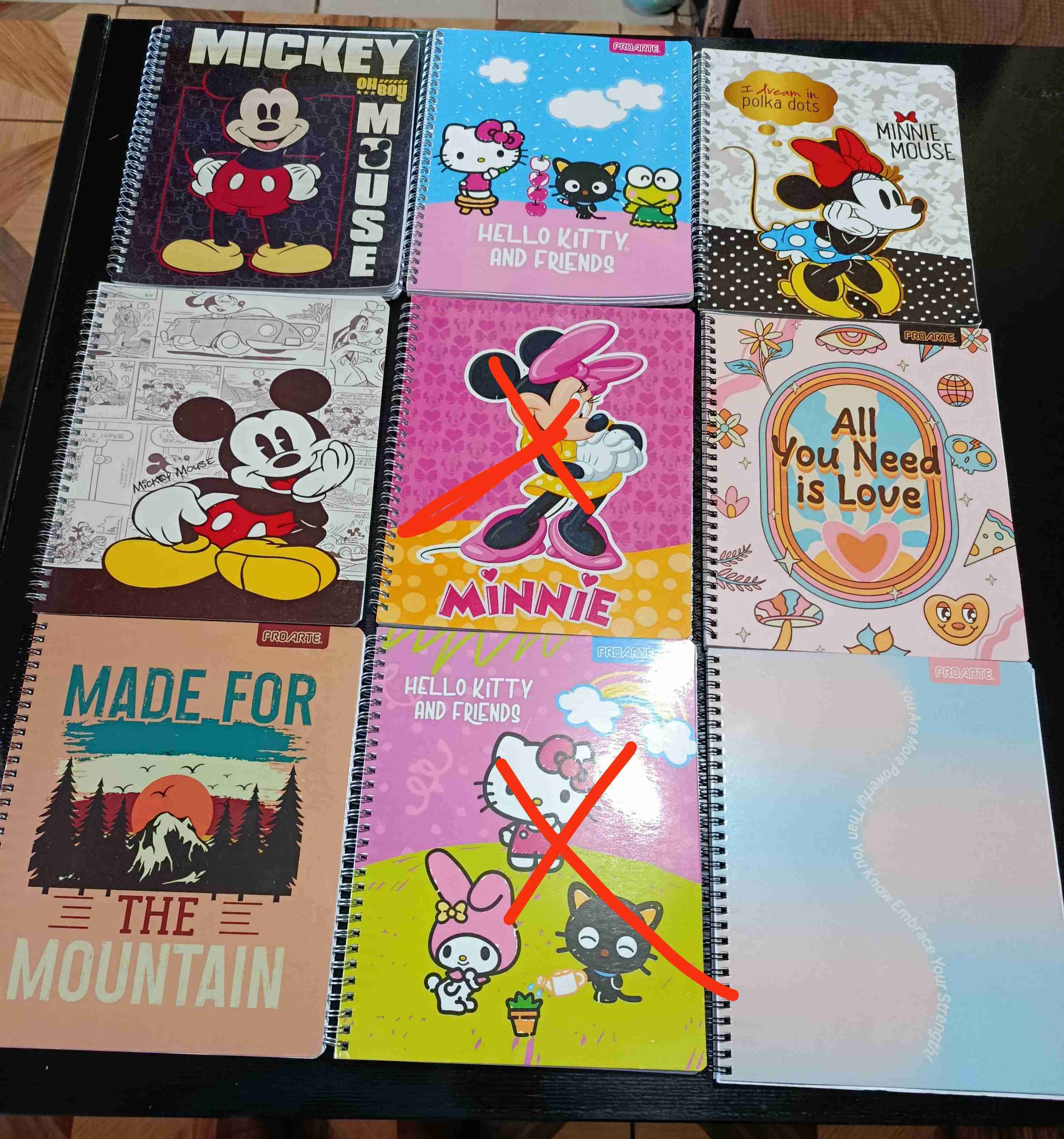 Cuadernos temáticos varios